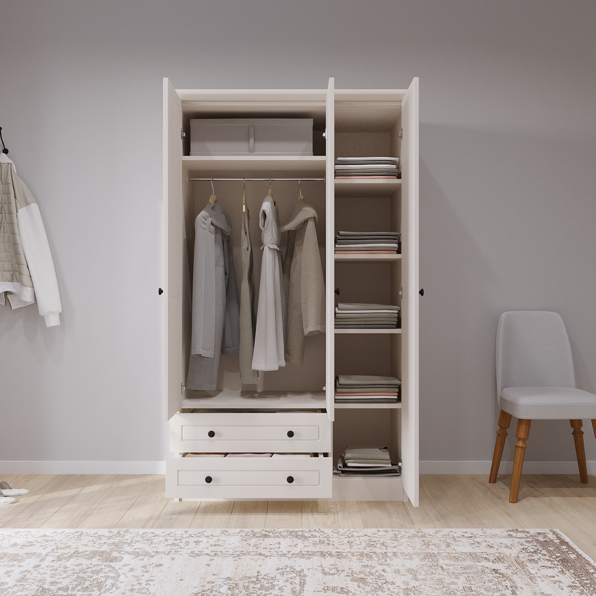 wardrobe，Model，furniture，product design，Home Furnishing，industrial design，cgi，