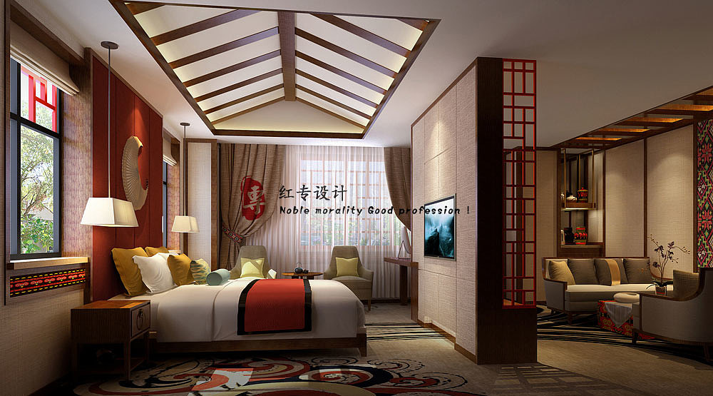 Hotel Design，Boutique Hotel Design，Chengdu Hongzhuan，