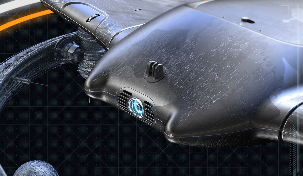 Underwater propeller design，Design of underwater pusher，Industrial product design，product design，Appearance and structure design，