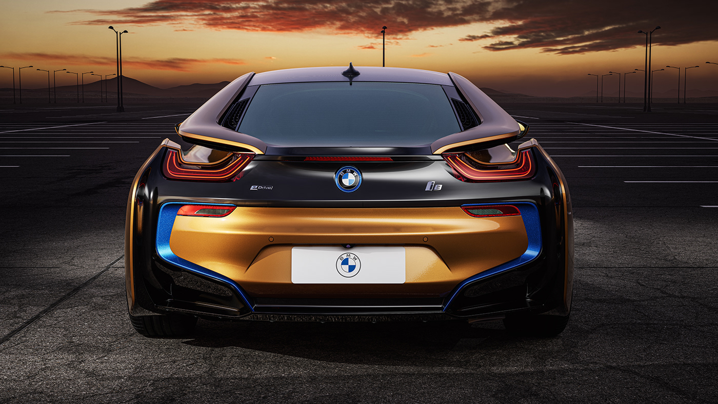 automobile，bmw，vehicle，BMW i8，