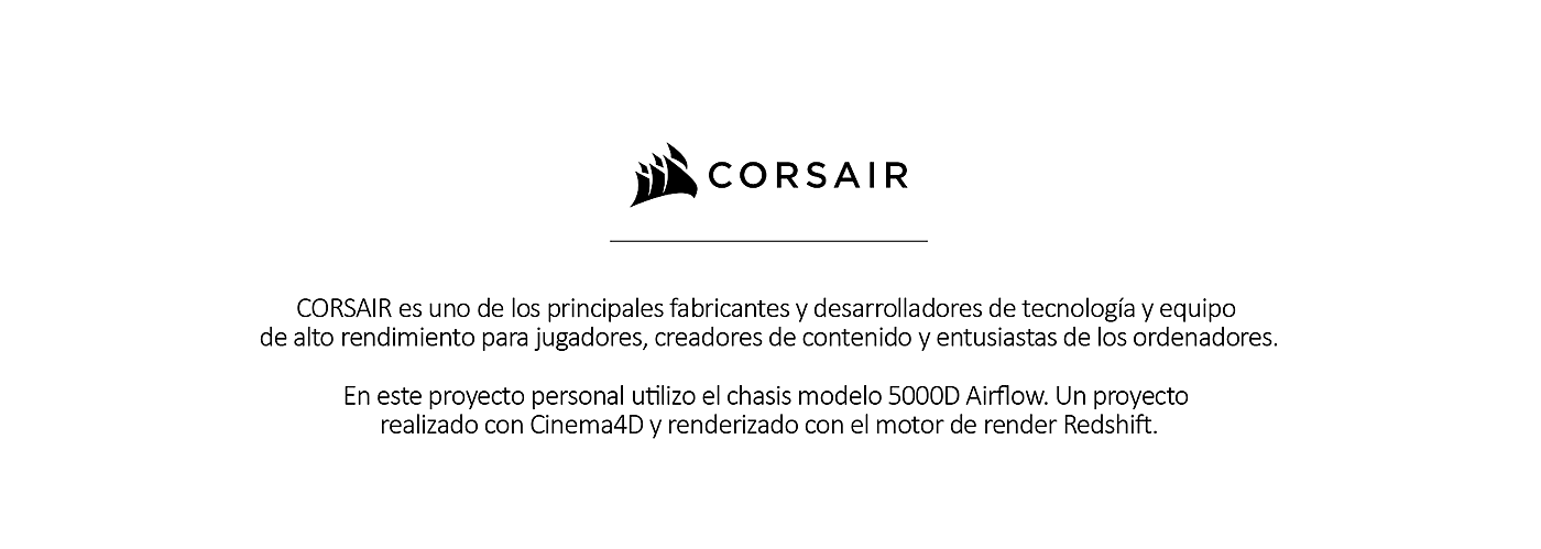 Corsair 5000D Airflo，Computer accessories，Electronics，Computer host，Computer machine box，