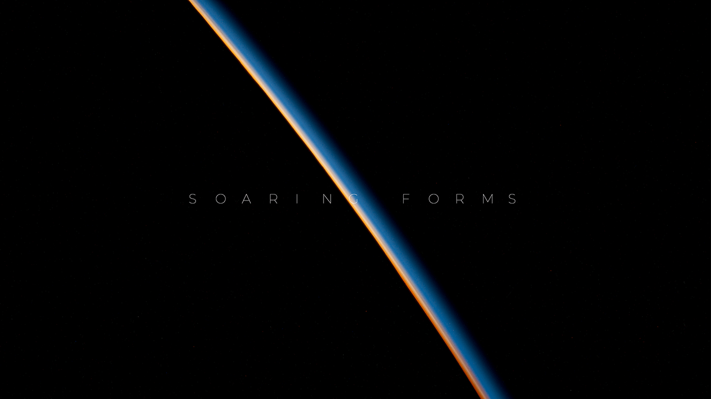 Soaring Forms，Aerocraft，originality，Digital art，