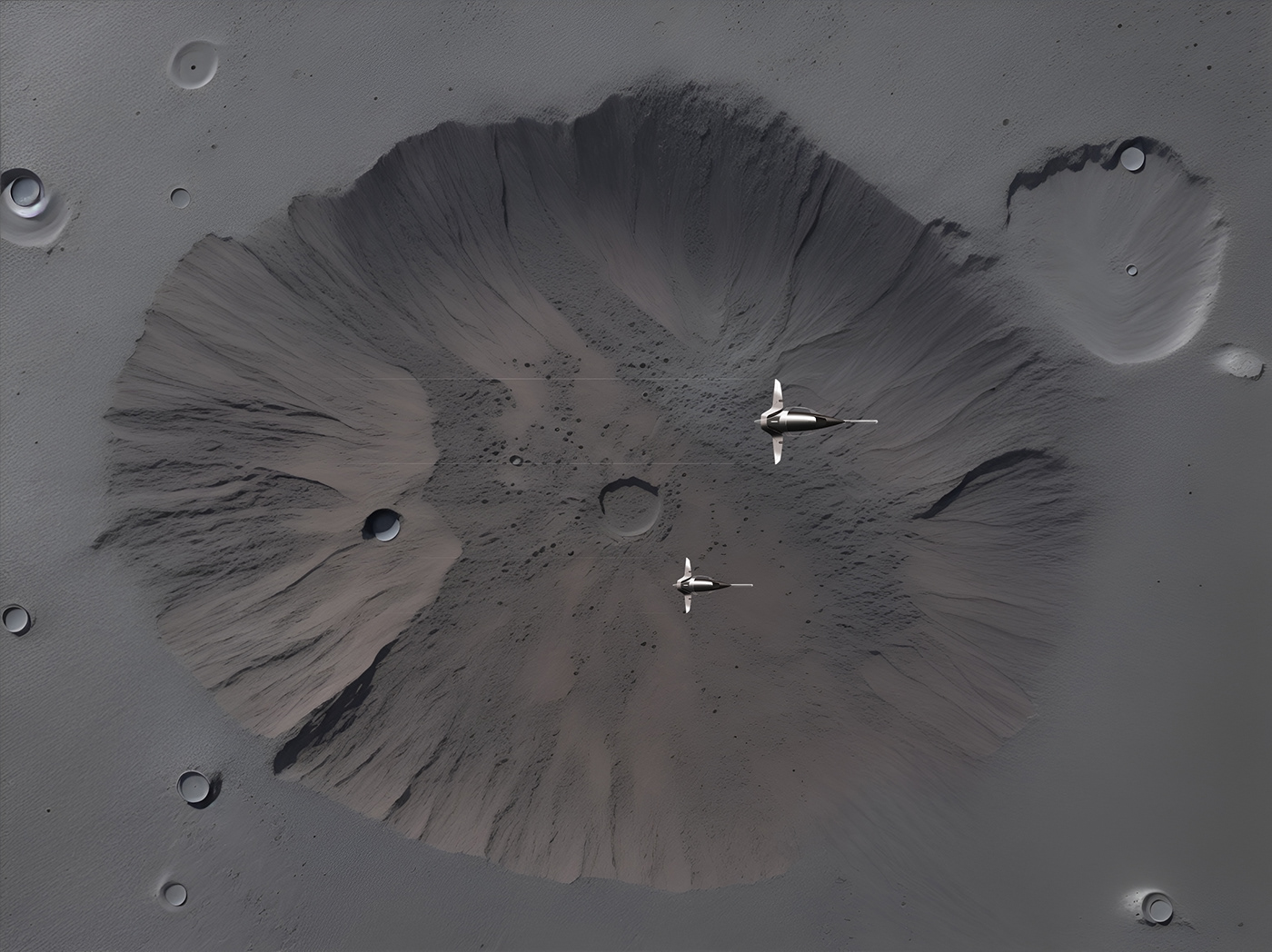 Soaring Forms，Aerocraft，originality，Digital art，