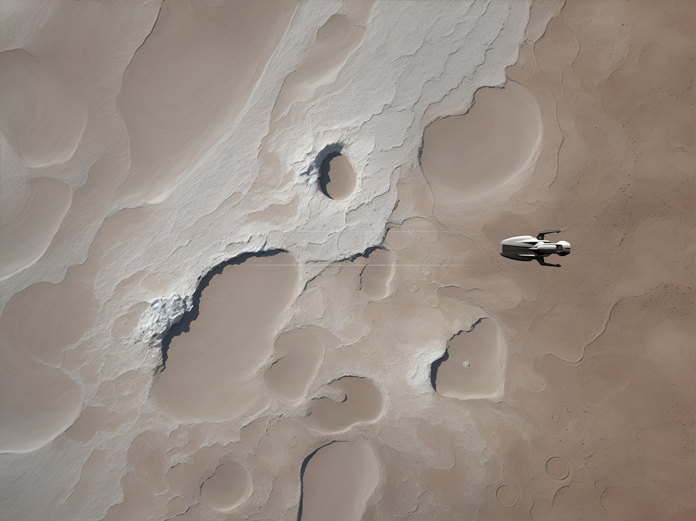 Soaring Forms，Aerocraft，originality，Digital art，