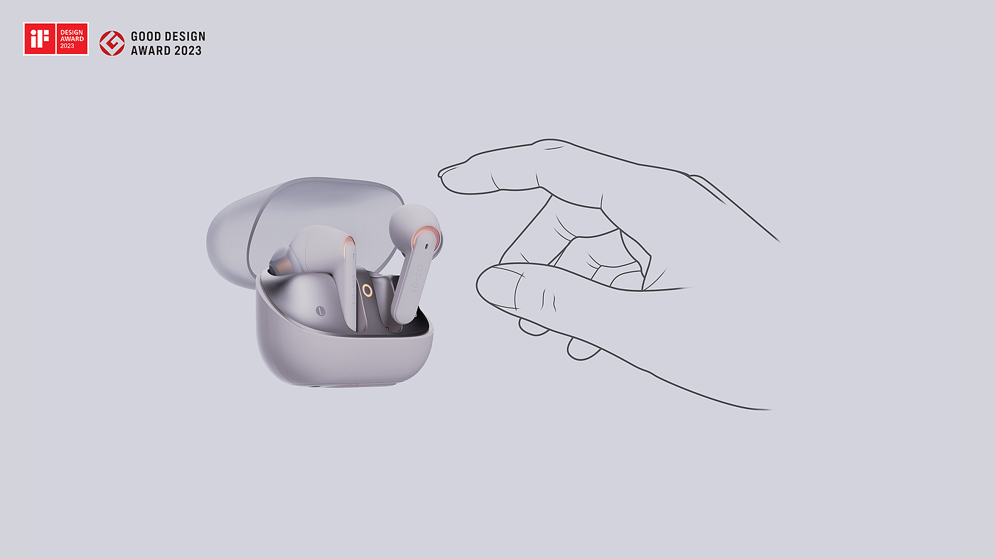 game，Bluetooth headset，tws，transparent，if，Japan Excellence Award，wireless，Modular design，