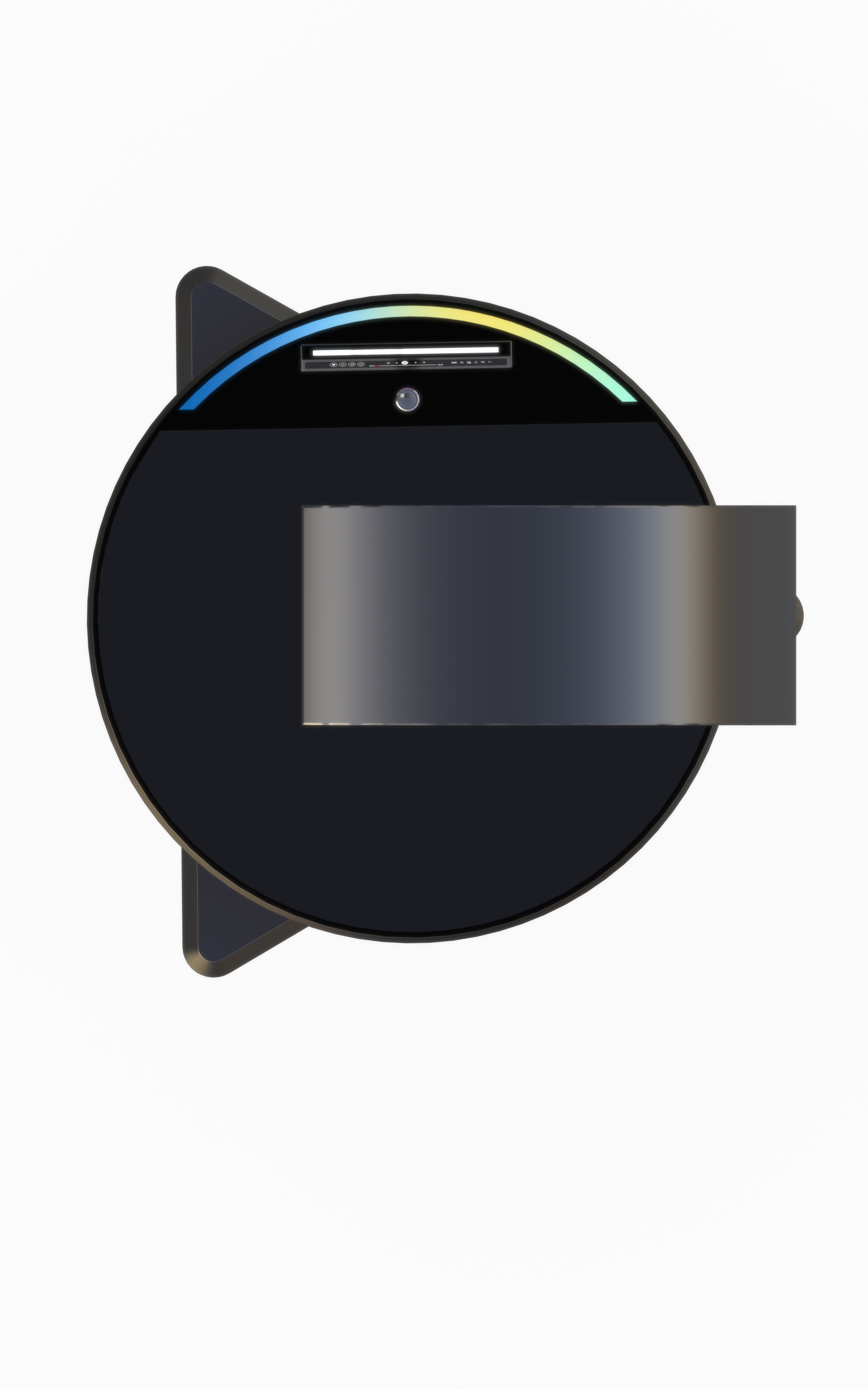 household electrical appliances，bedroom，intelligence，sleep，concept，Bedside lamp，Smart home，