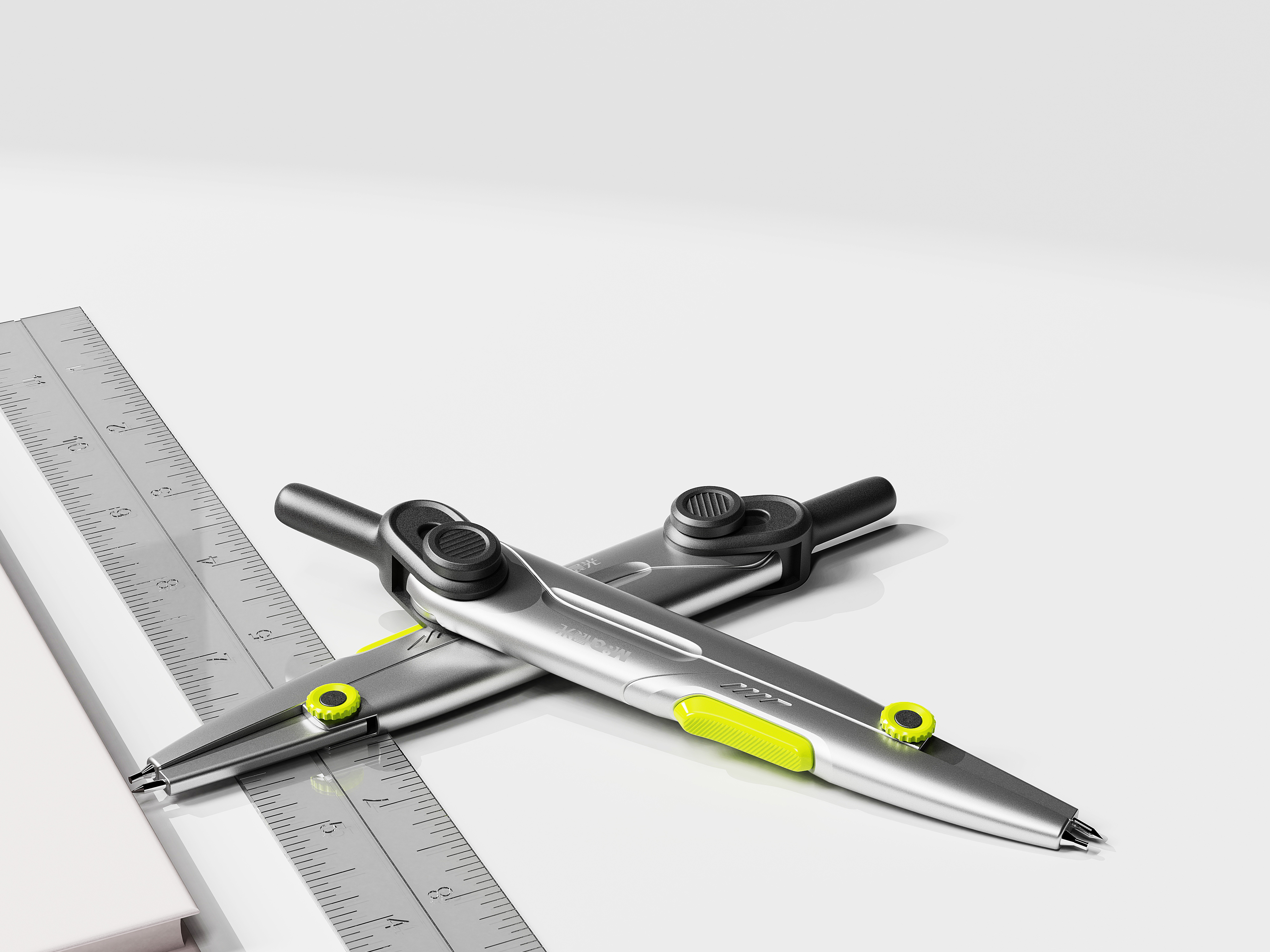 compasses，pen，Stationery，Office Supplies，Locking distance，Automatic lead，Morning light，education，