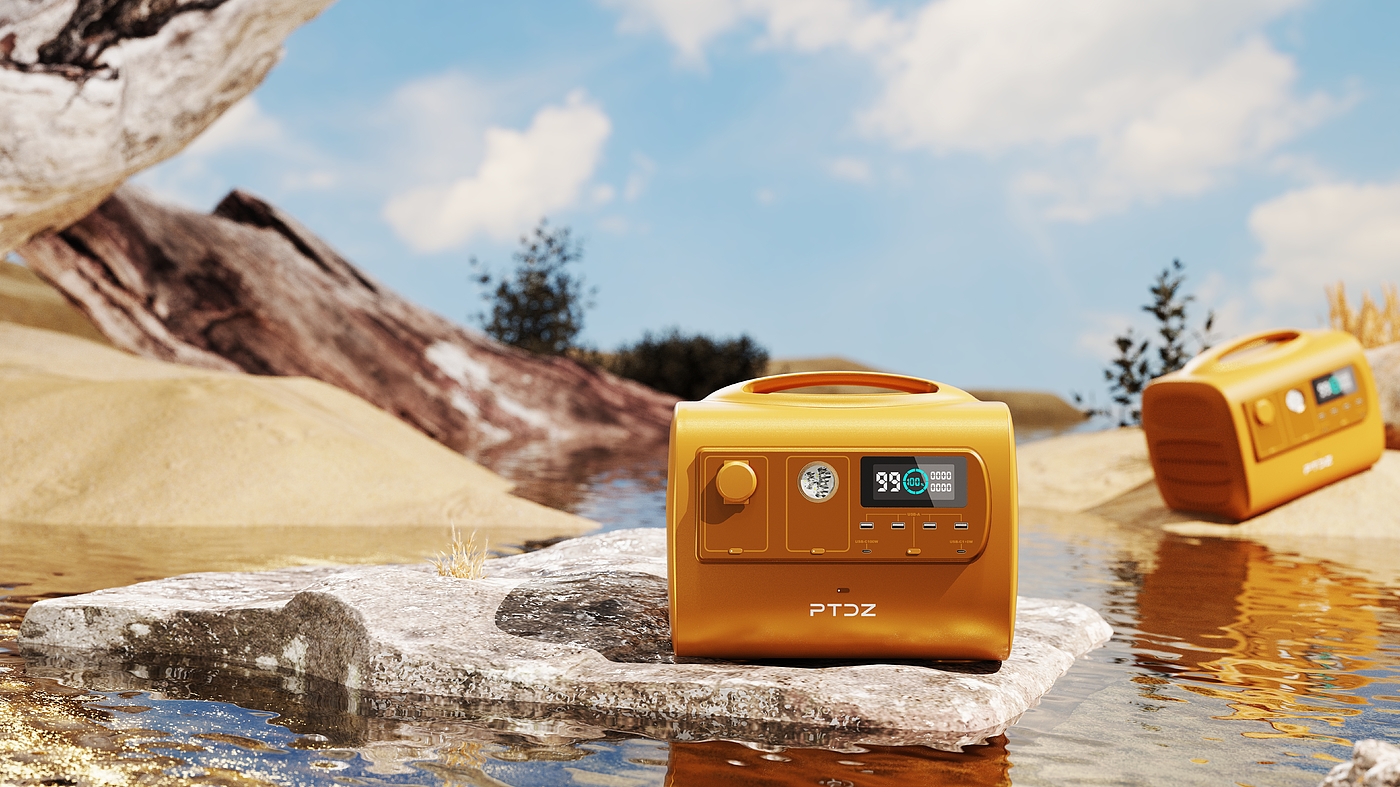 Outdoor mobile power supply, digital products, camping, power supply，