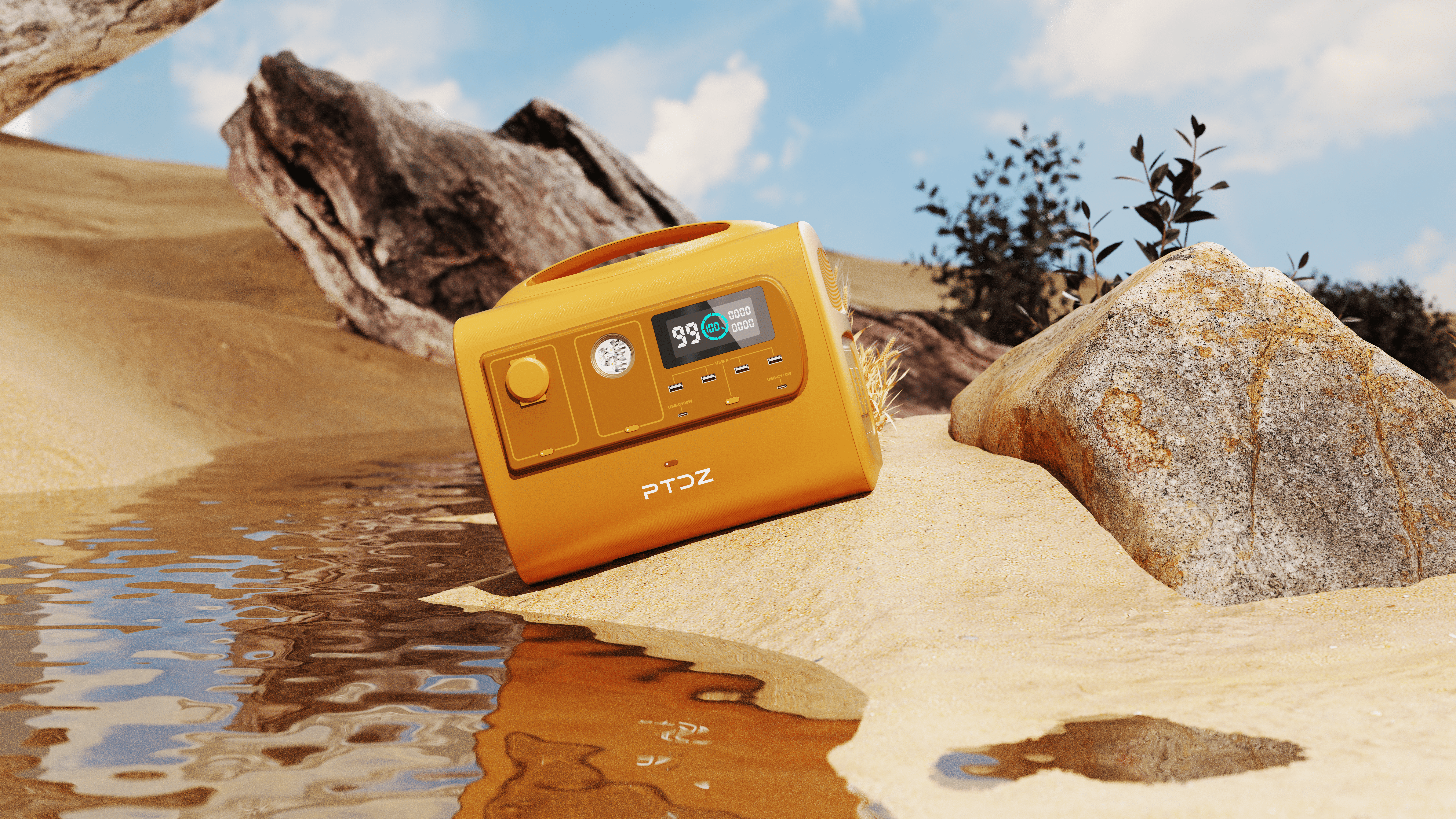 Outdoor mobile power supply, digital products, camping, power supply，