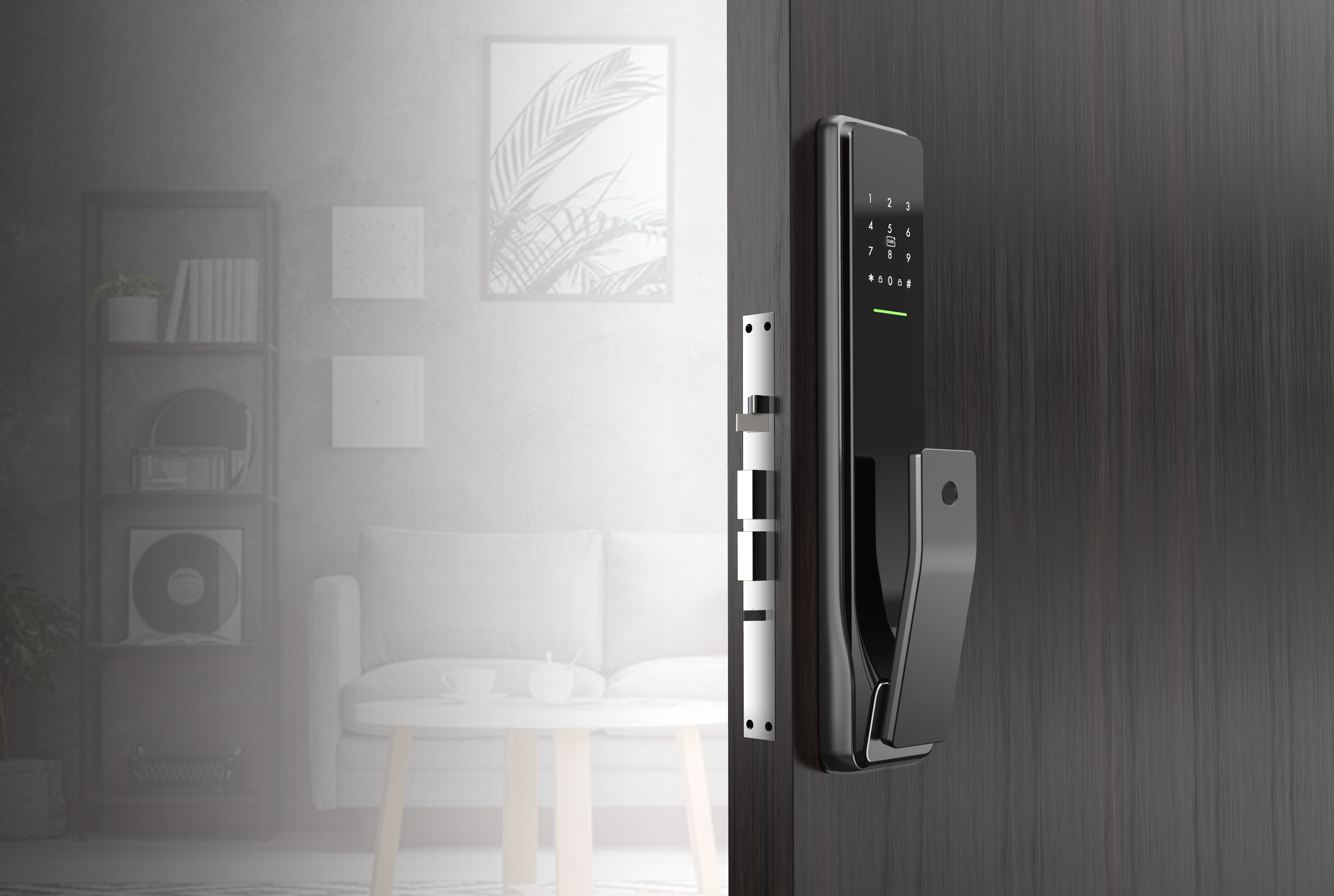 Smart home，Fingerprint lock，product design，industrial design，Appearance design，small home appliances，