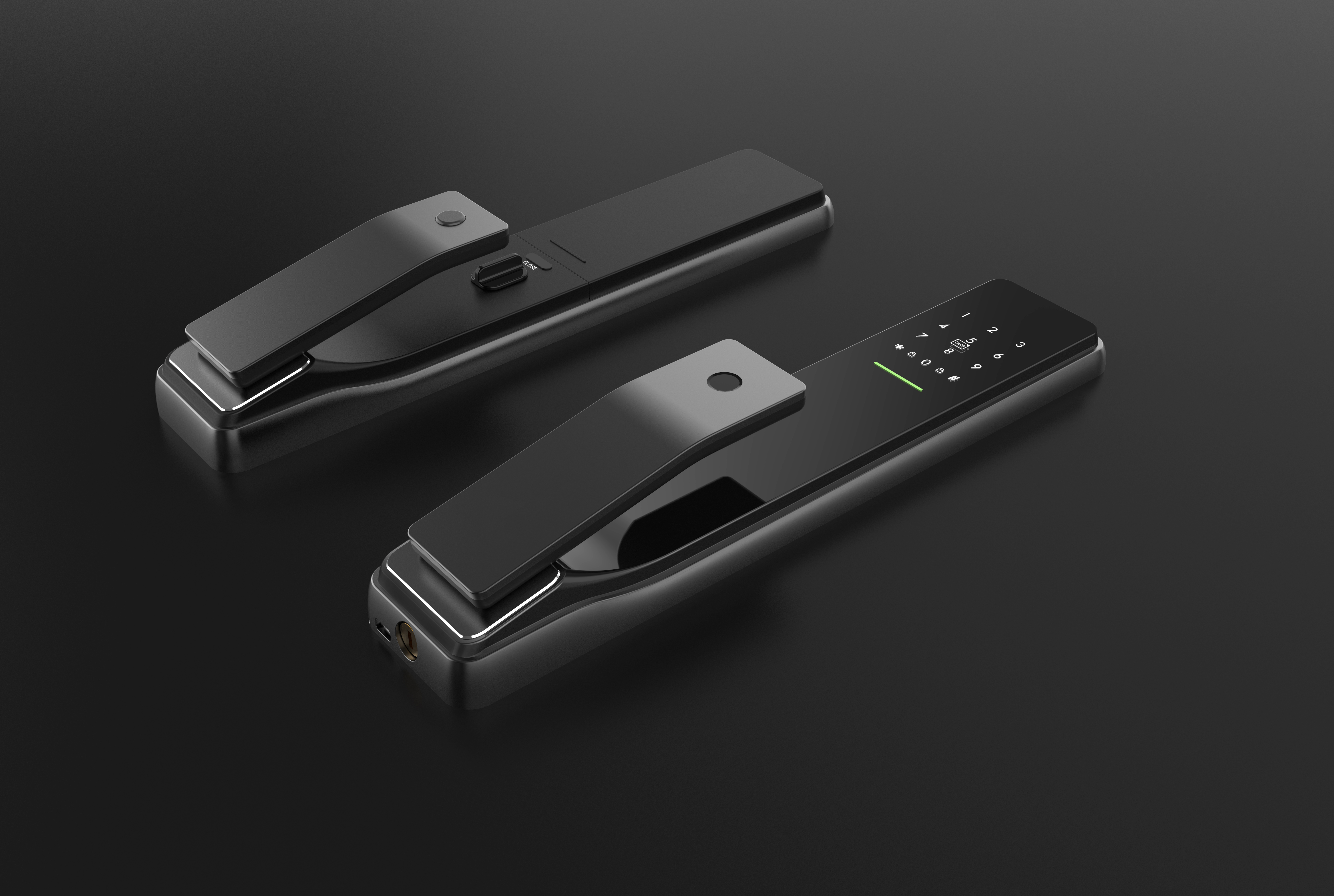 Smart home，Fingerprint lock，product design，industrial design，Appearance design，small home appliances，