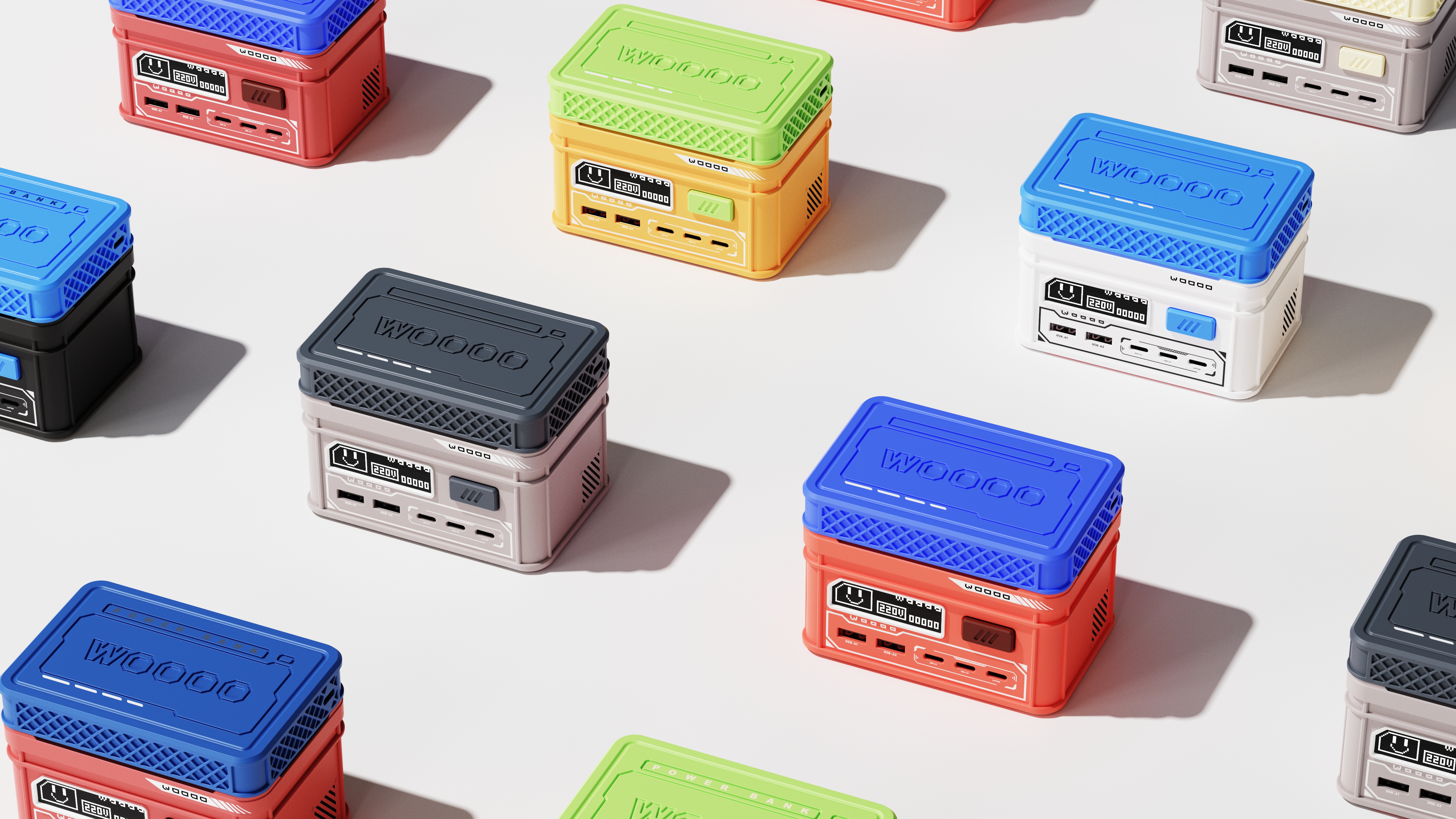 product design，Charger，industrial design，Keyshot rendering，