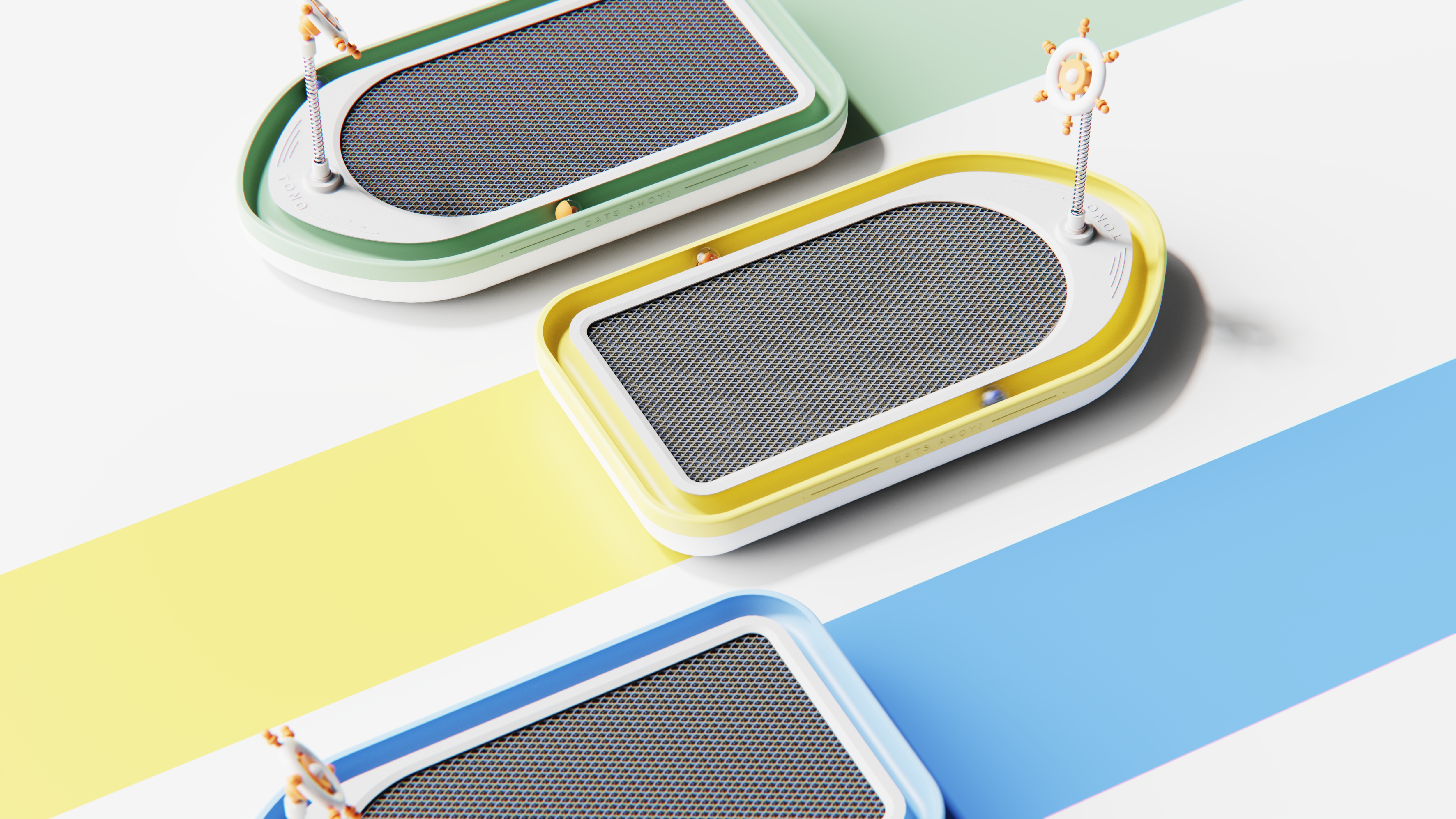 Cat scratch board，Pet design，sample reels，original，keyshot，Render，