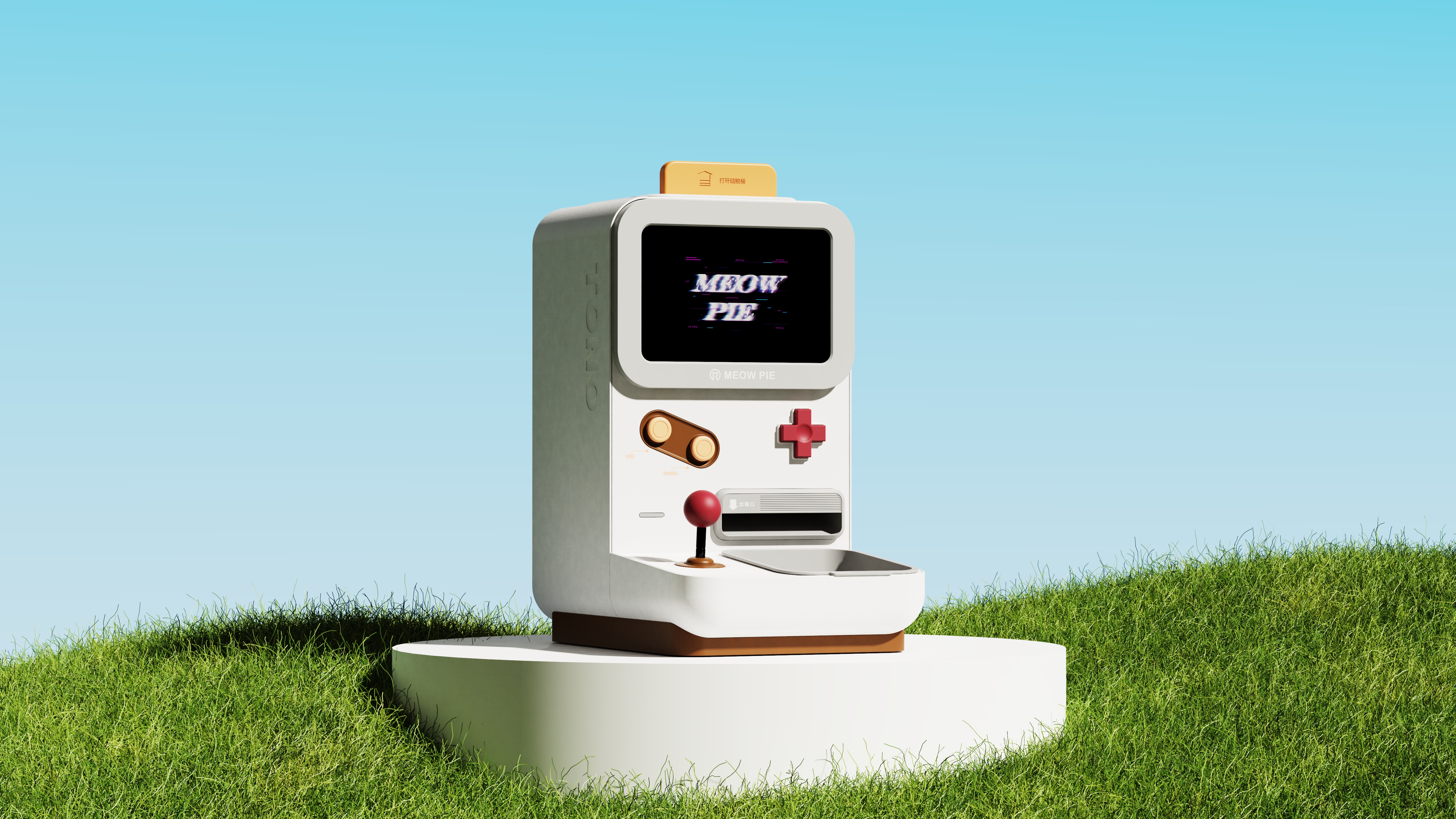 product design，industrial design，Keyshot rendering，Feeder，sample reels，Pets，cat，