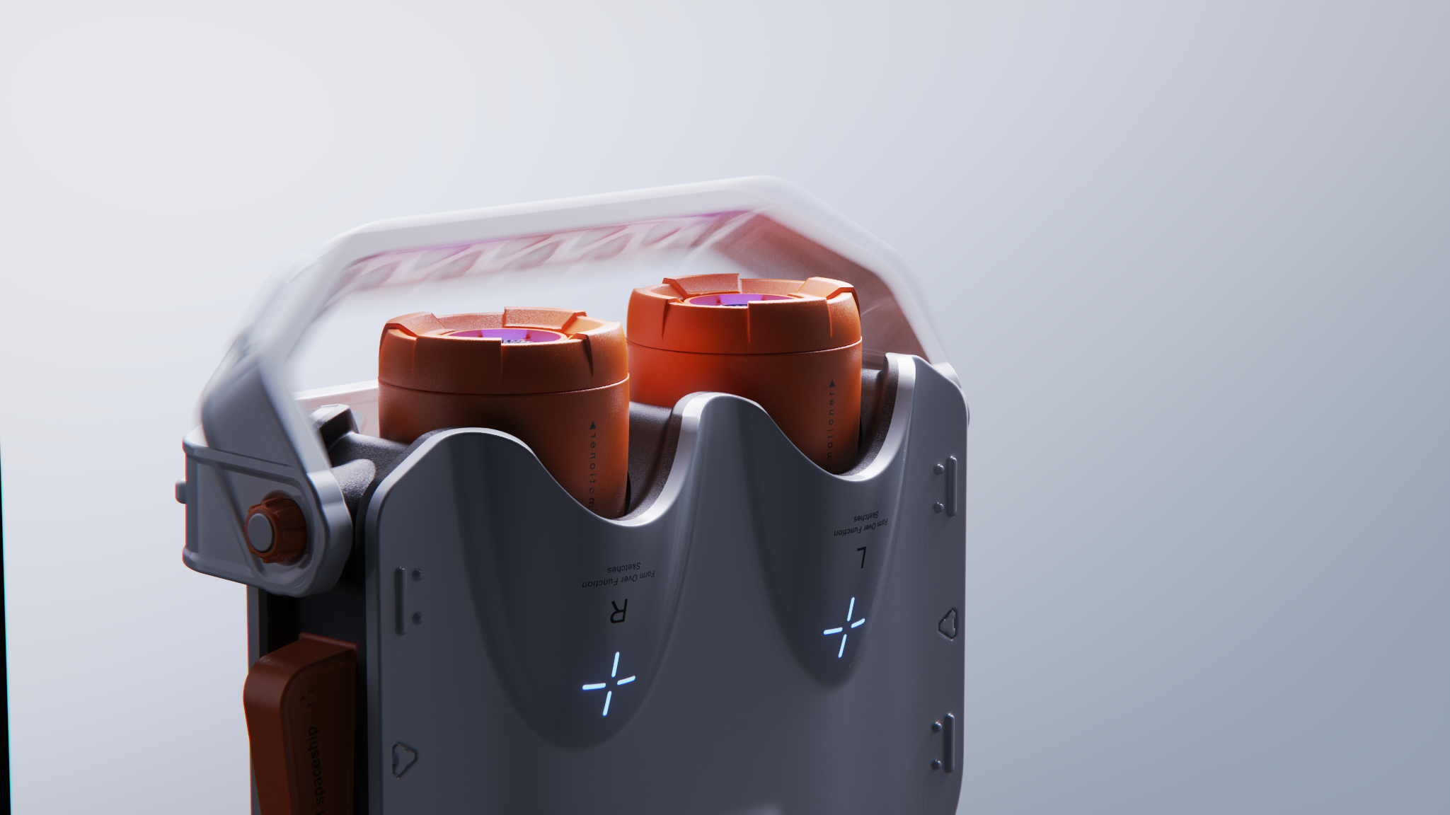 industrial design，product design，original，sample reels，Render，keyshot，headset，