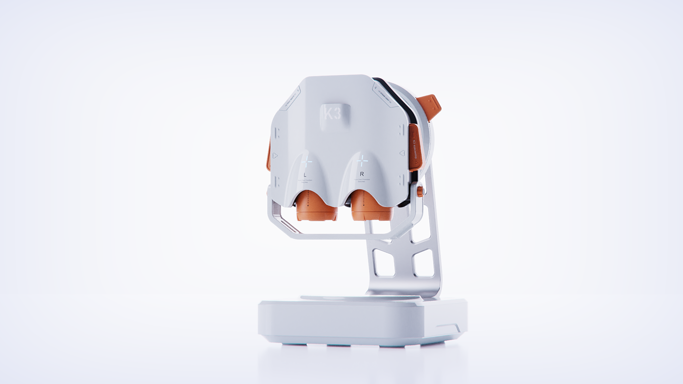 industrial design，product design，original，sample reels，Render，keyshot，headset，