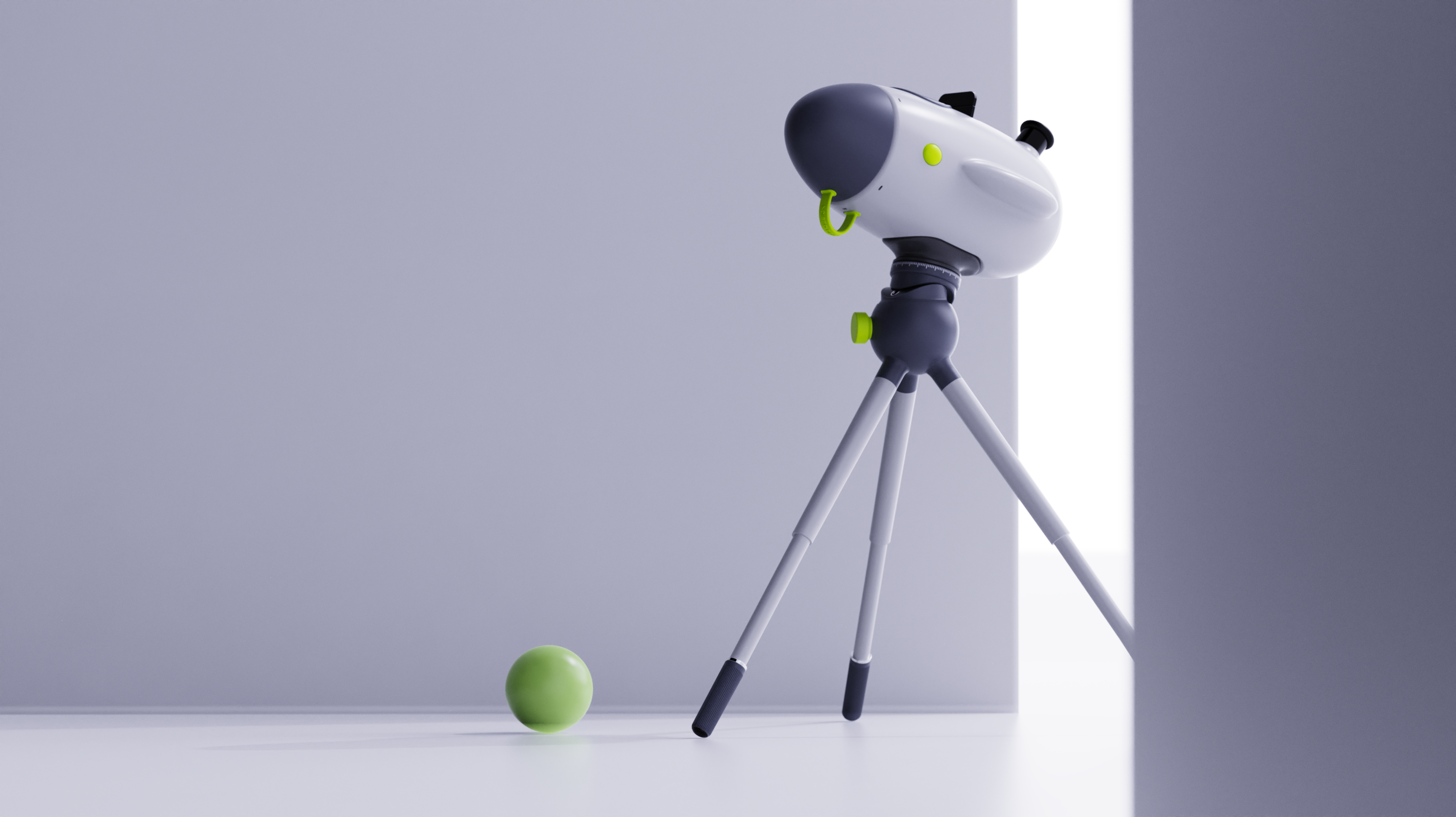 product design，children，telescope，intelligent telescope，keyshot，Render，modeling，sample reels，