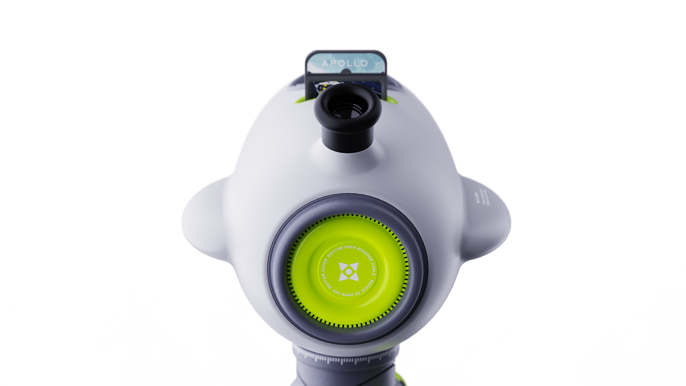 product design，children，telescope，intelligent telescope，keyshot，Render，modeling，sample reels，