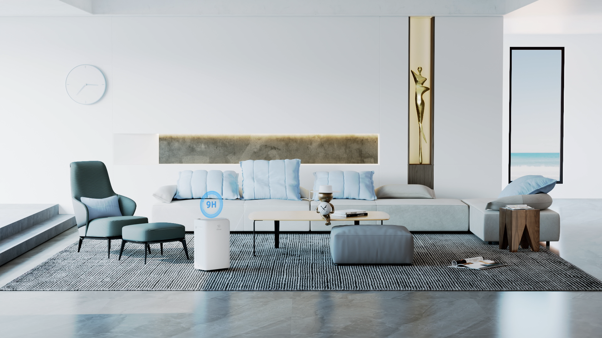 Product video，dynamic design ，dehumidifier，CG video，Animation design，