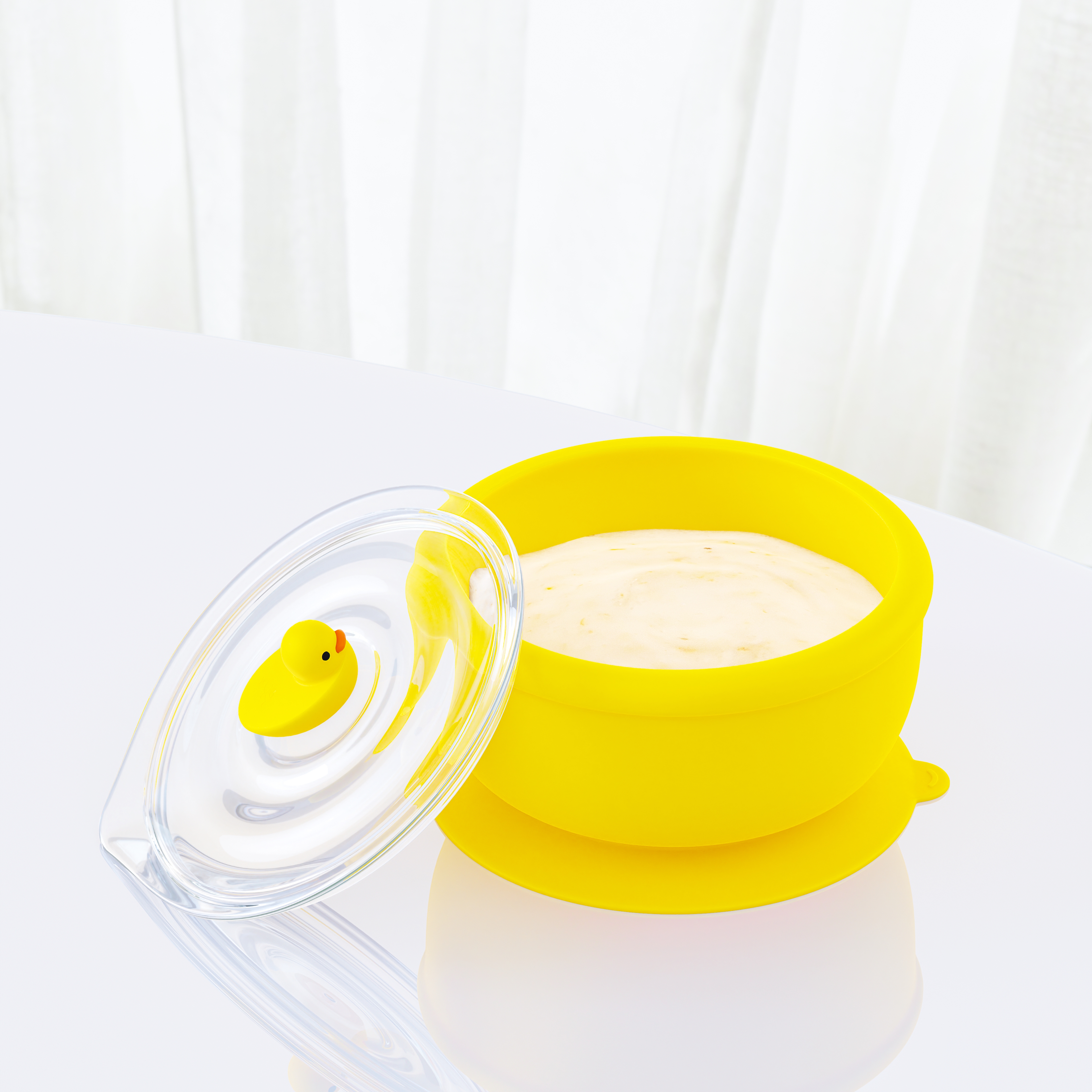 Mother and baby，tableware，bowl，chopsticks，silica gel，Cartoon，product design，3D rendering，