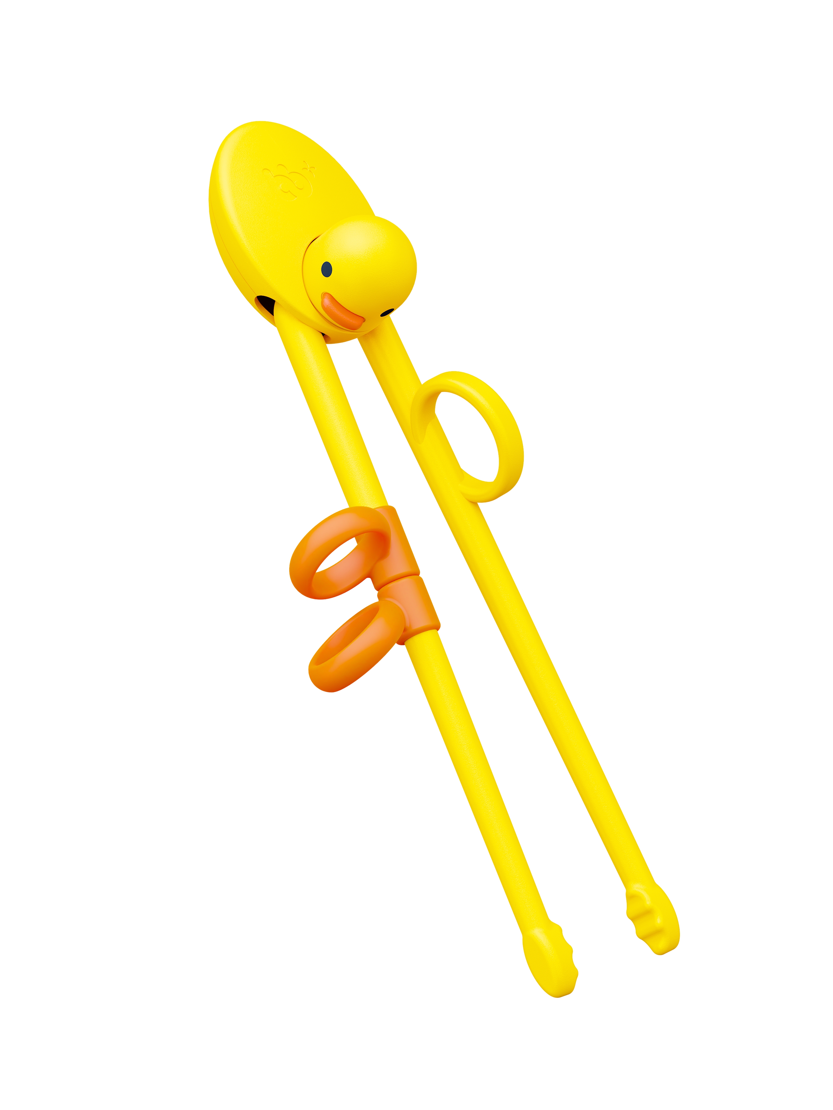 Mother and baby，tableware，bowl，chopsticks，silica gel，Cartoon，product design，3D rendering，