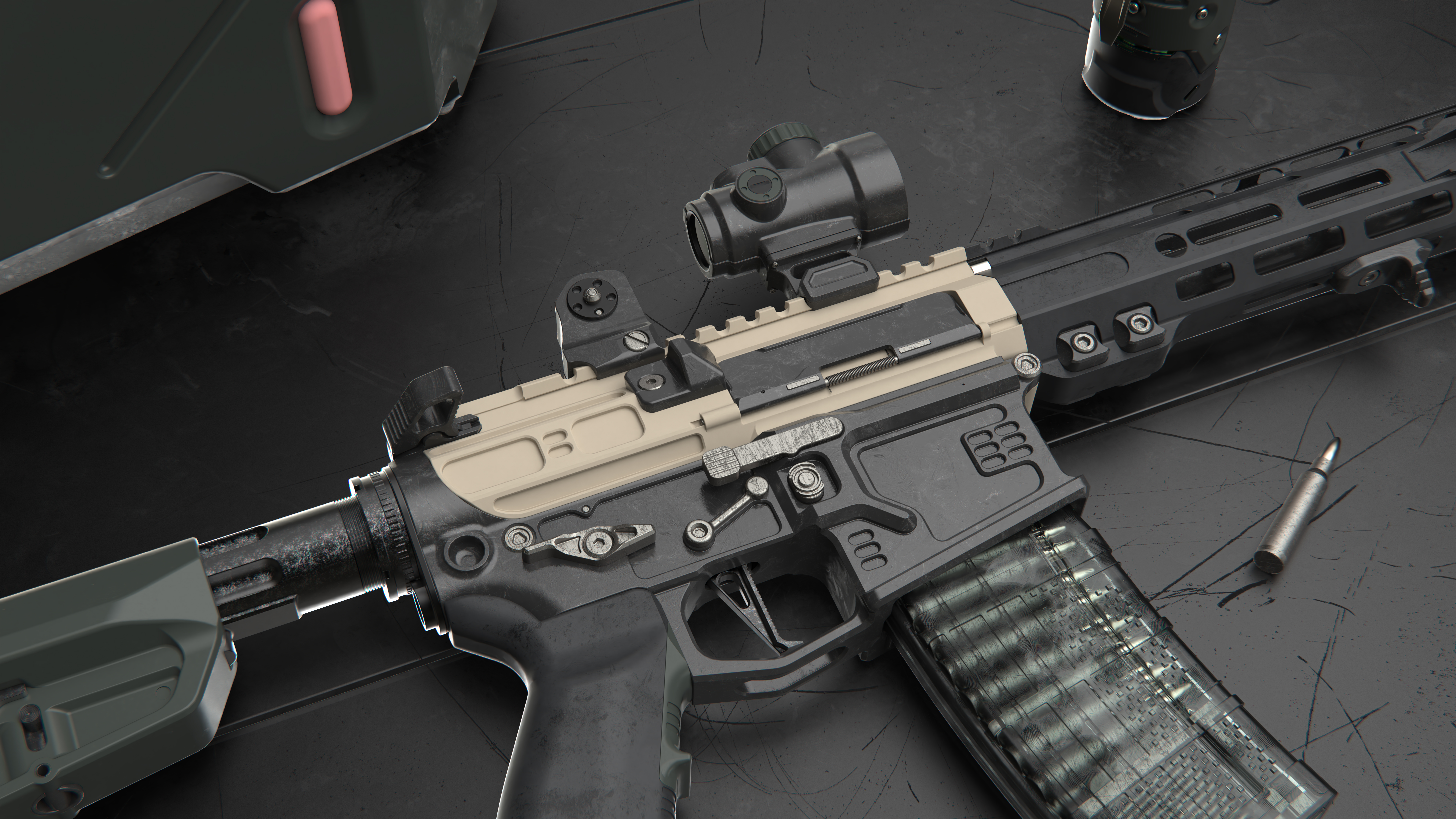 Assault rifle，firearms，arms，sporting facilities，