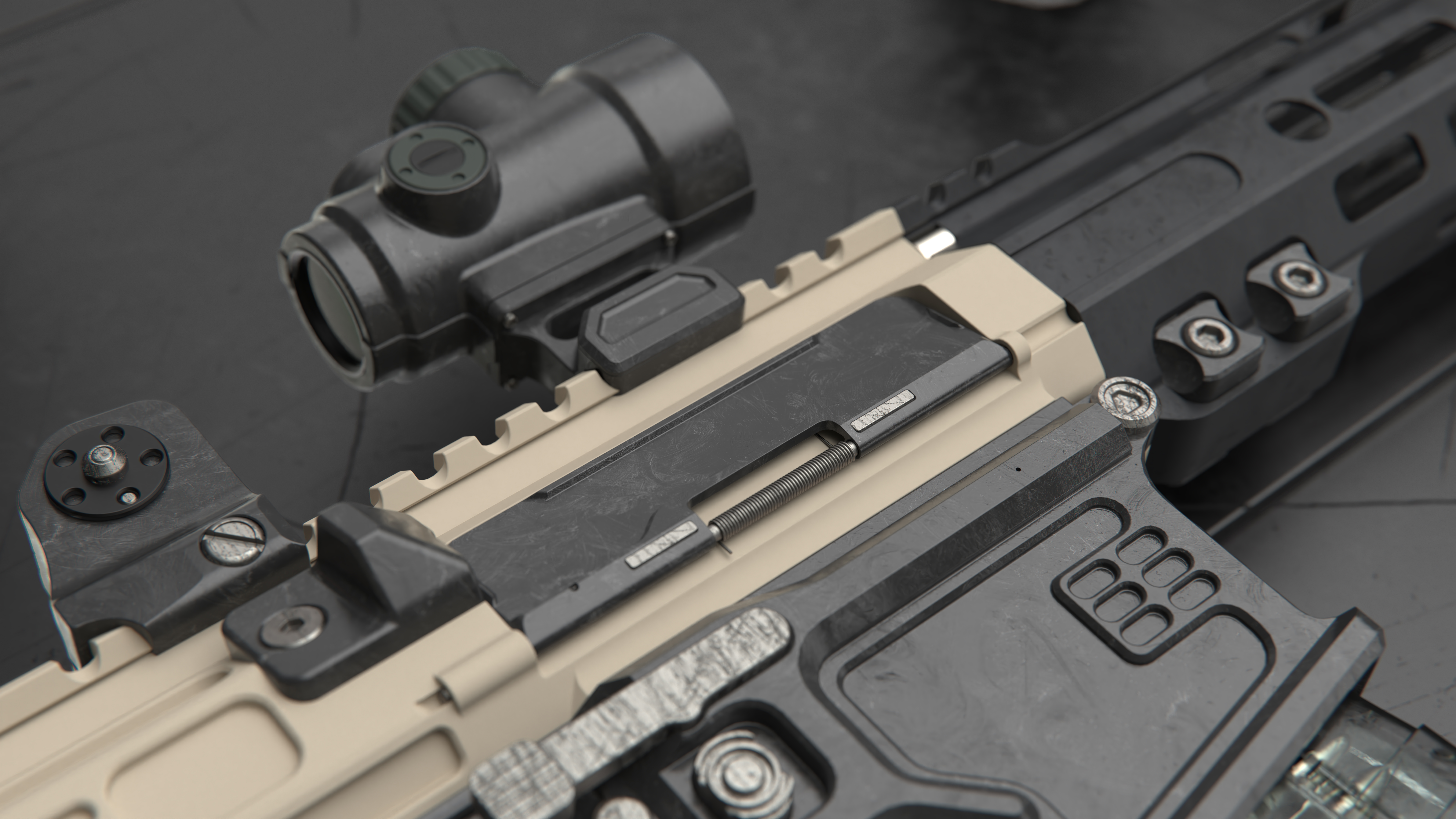 Assault rifle，firearms，arms，sporting facilities，