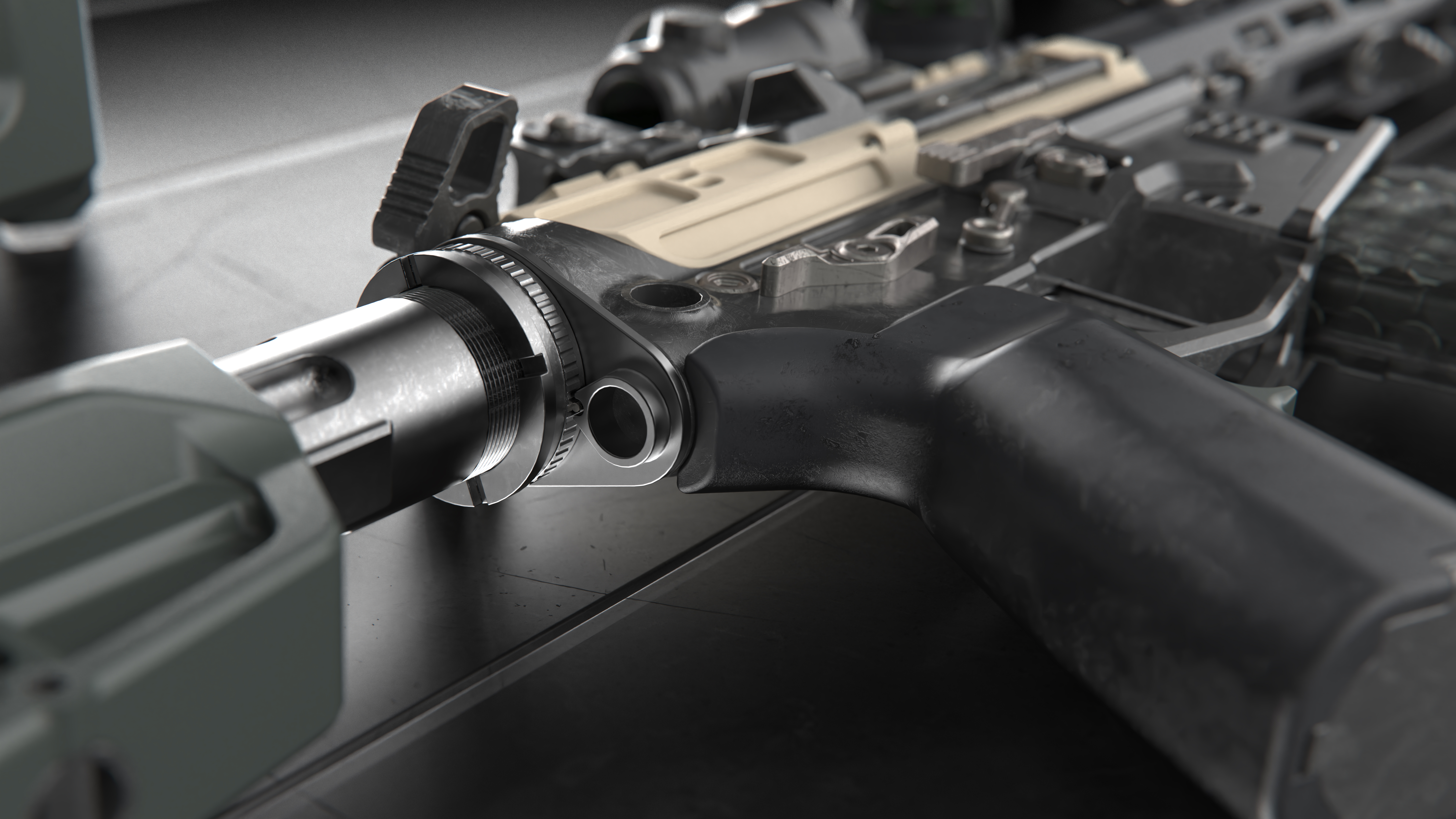 Assault rifle，firearms，arms，sporting facilities，