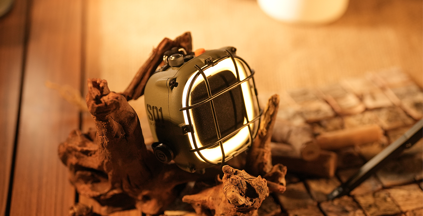 Industrial Design, Product Design, Outdoor Camping, Audio，