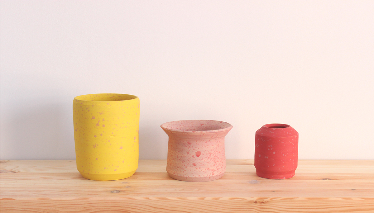 Rosa Arenas，Delhi series，jar，Series design，