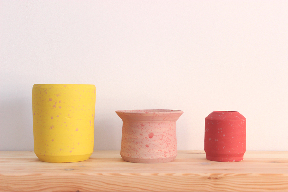 Rosa Arenas，Delhi series，jar，Series design，