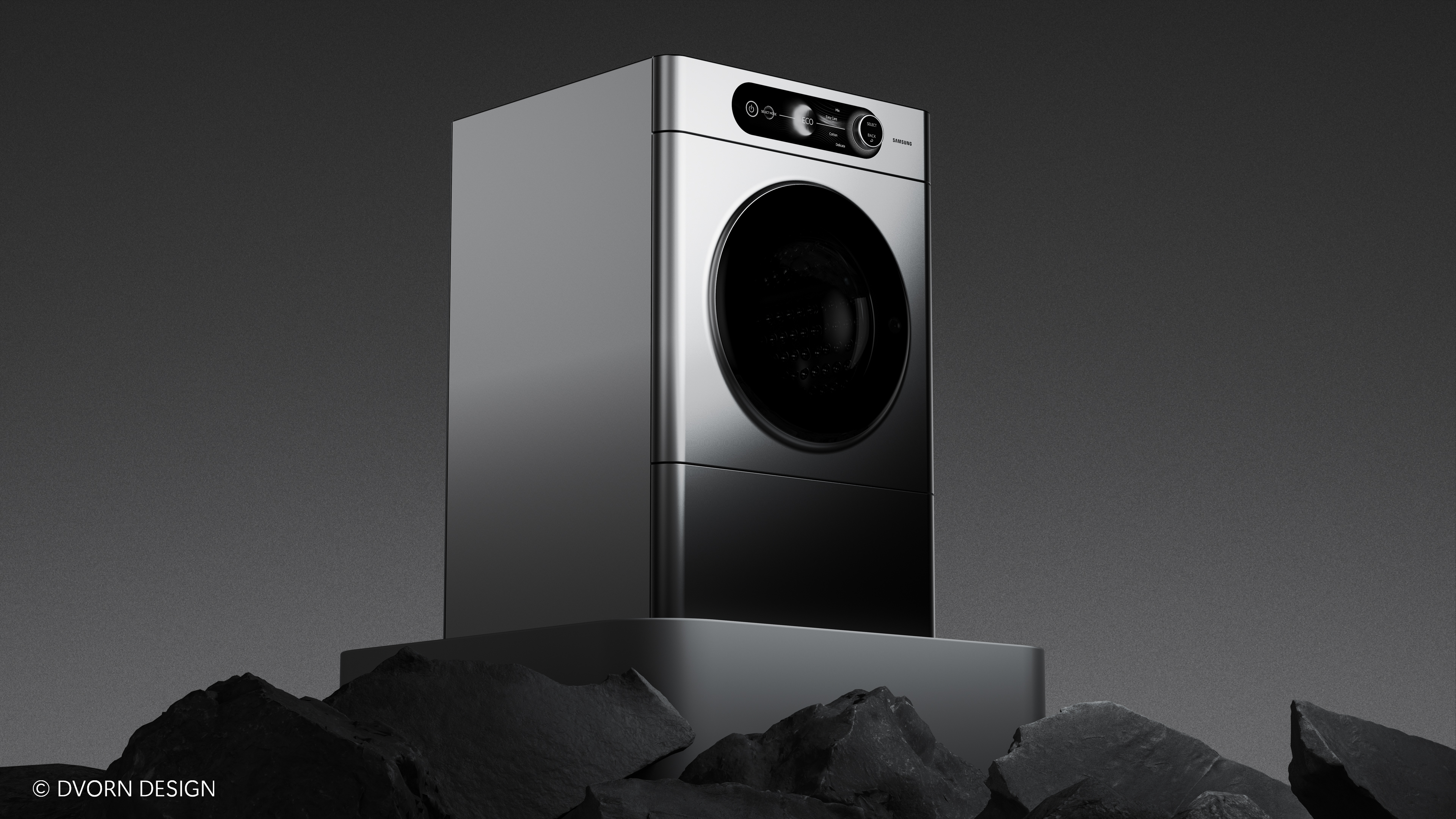 Washing machine，conceptual design，household electrical appliances，