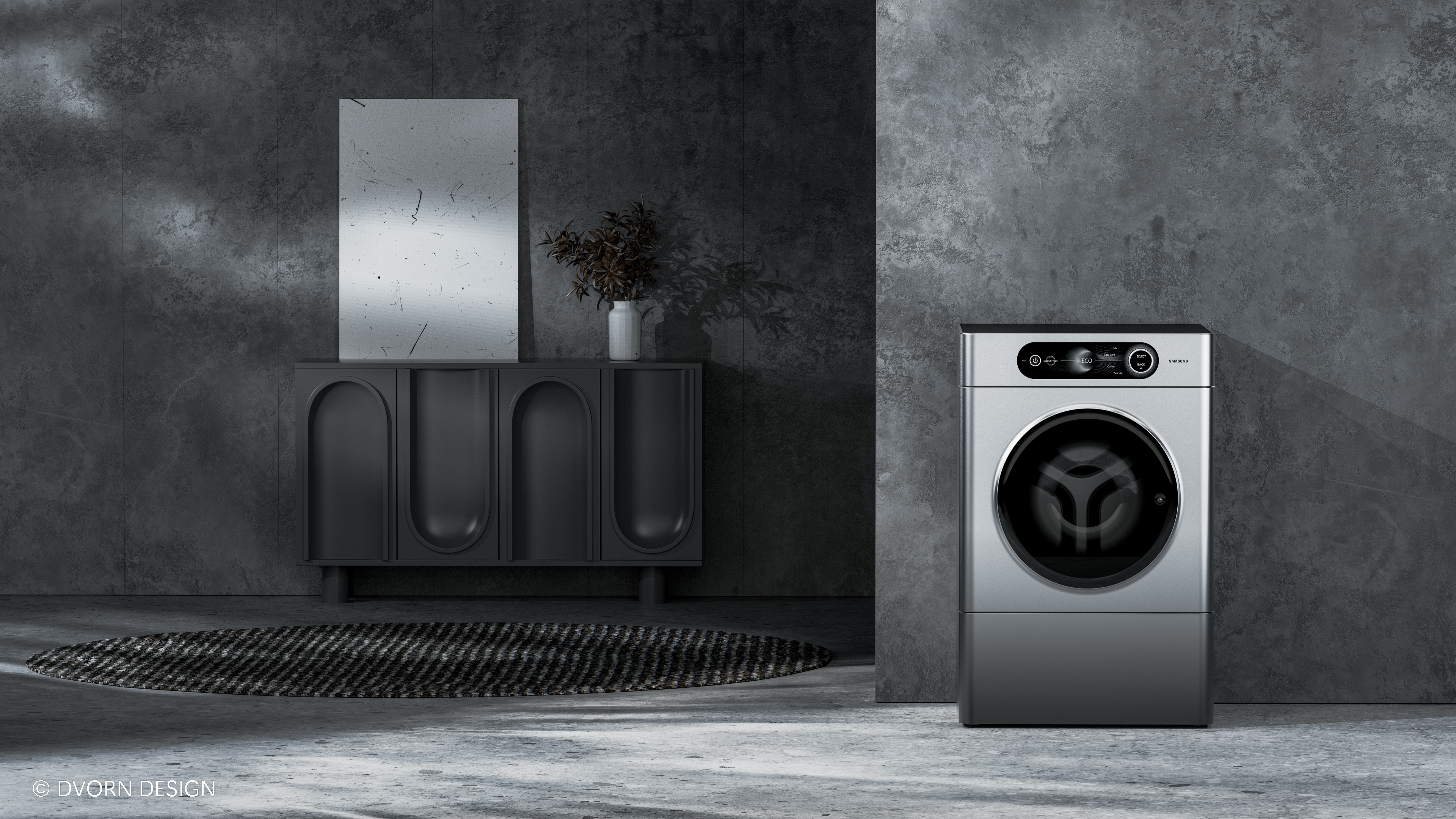 Washing machine，conceptual design，household electrical appliances，