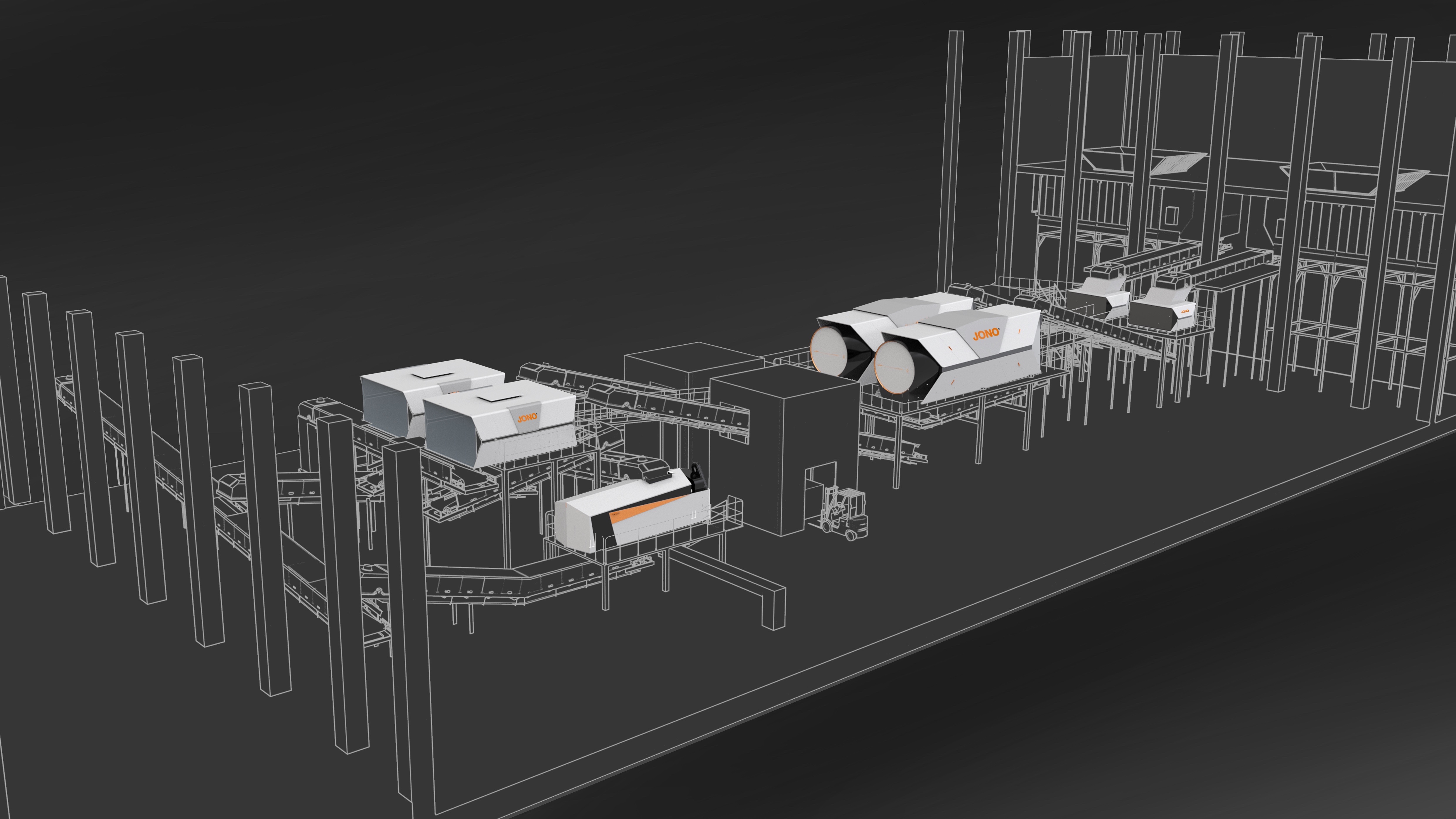 Sheet metal equipment，garbage collection，Mecha Style，Coating design，