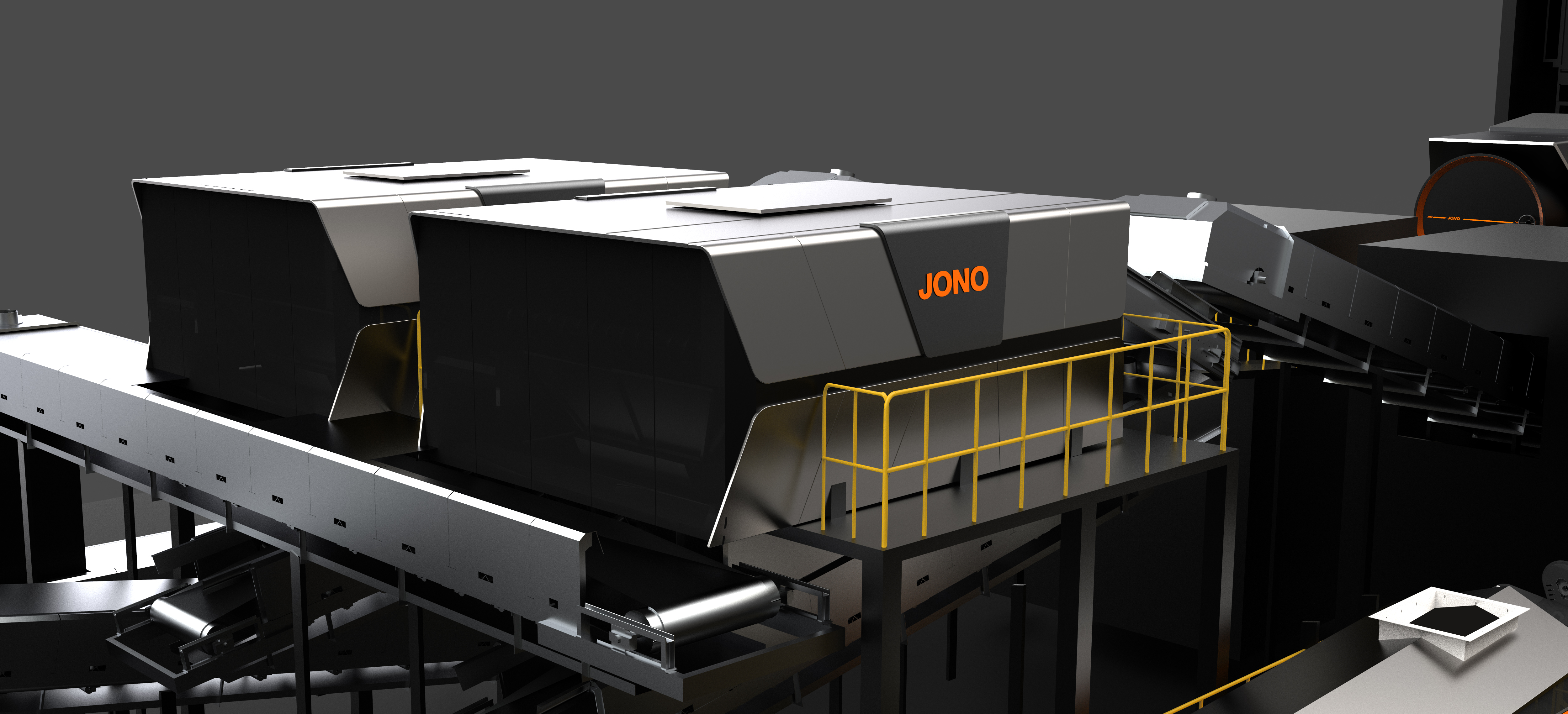 Sheet metal equipment，garbage collection，Mecha Style，Coating design，