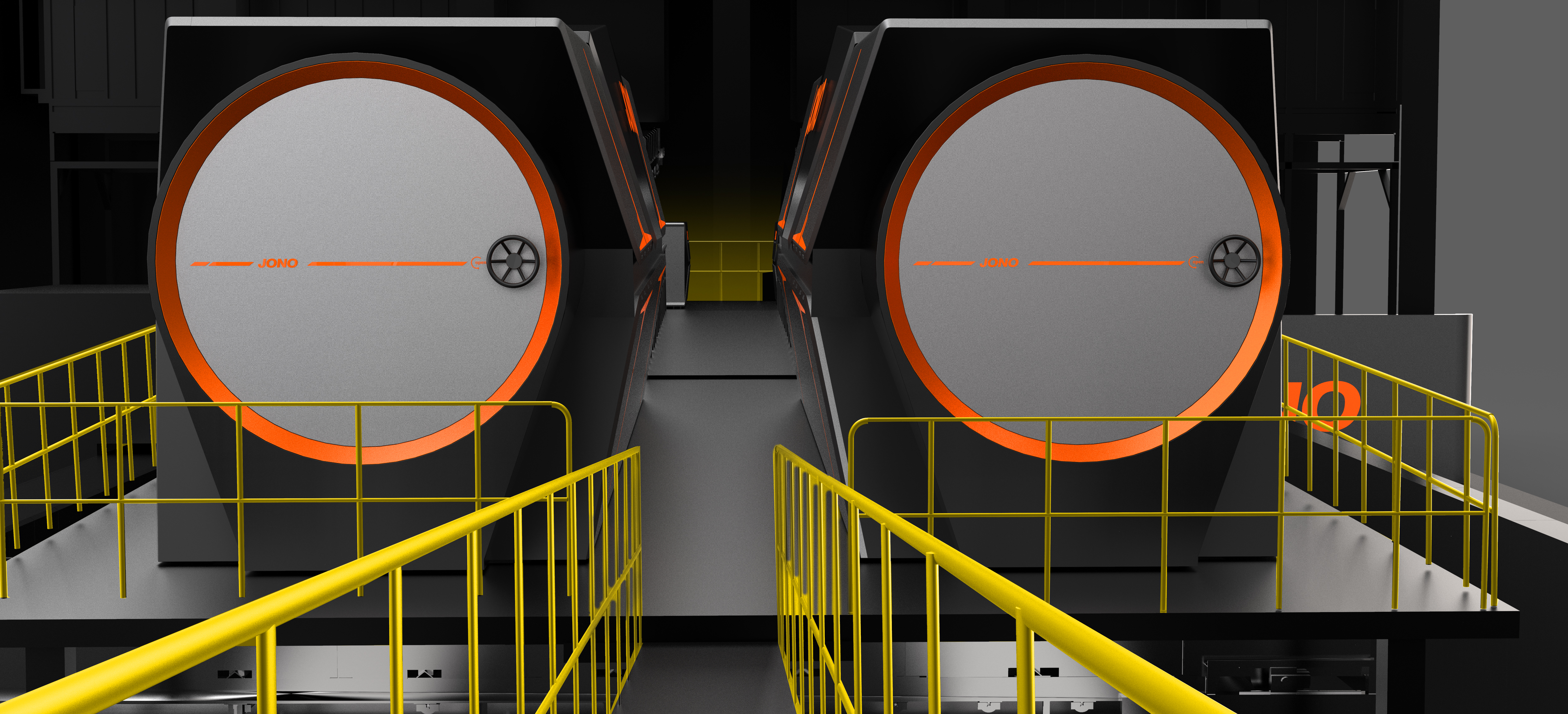 Sheet metal equipment，garbage collection，Mecha Style，Coating design，