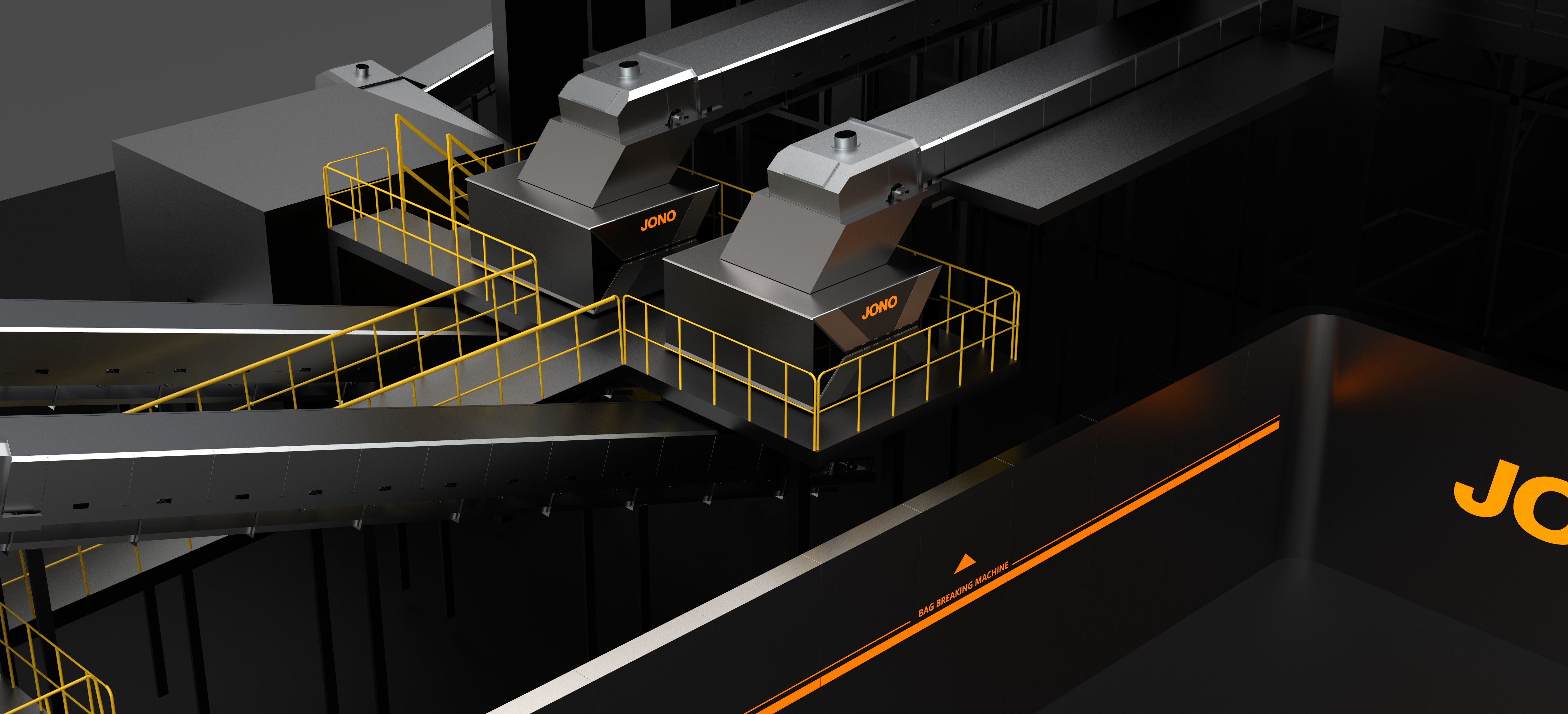 Sheet metal equipment，garbage collection，Mecha Style，Coating design，