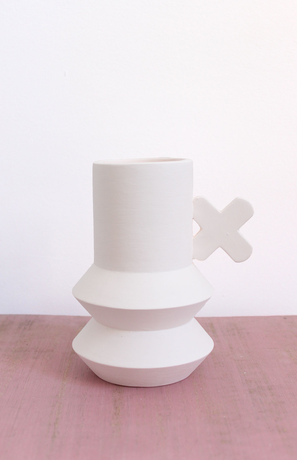 Rosa Arenas，Geo vase，handicraft，