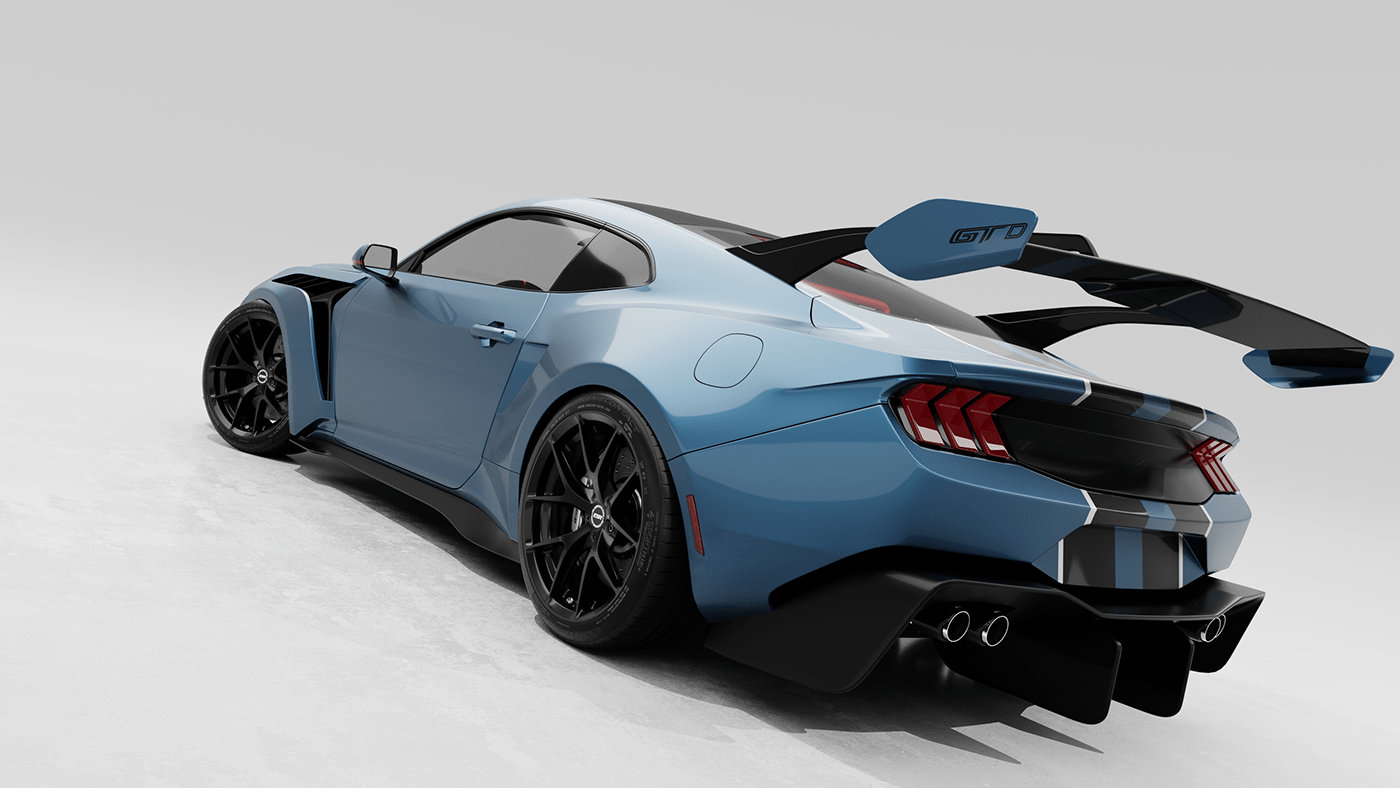 Ford，Sports car，visualization，