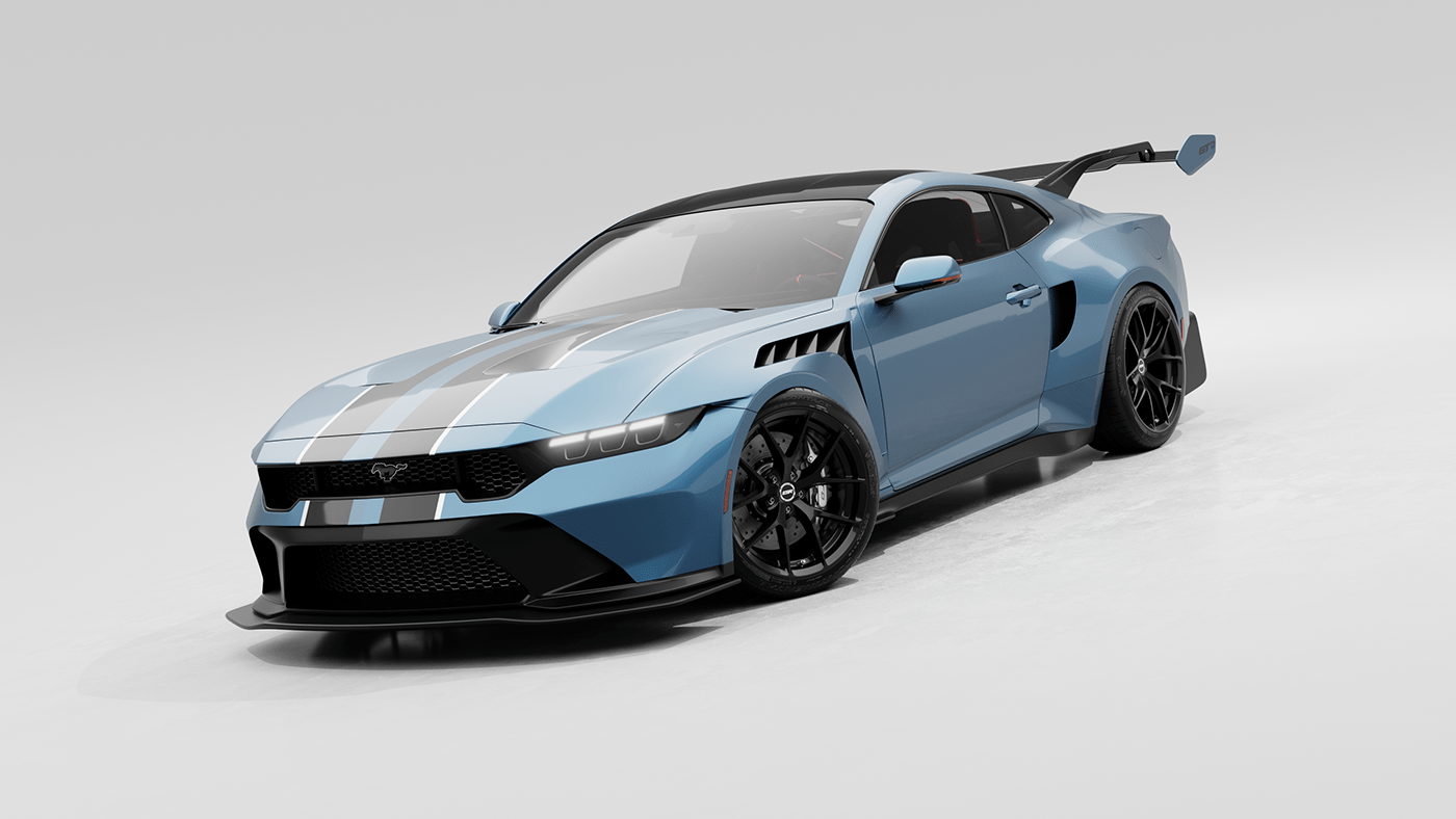 Ford，Sports car，visualization，