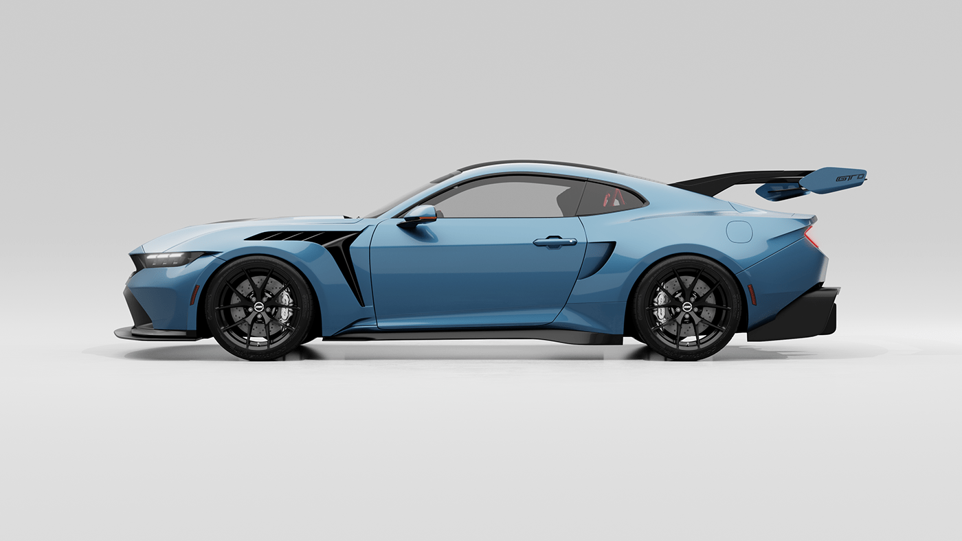 Ford，Sports car，visualization，