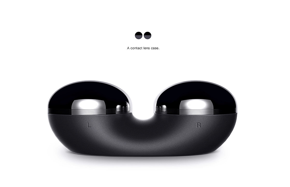 contact lens case ，Redesign，
