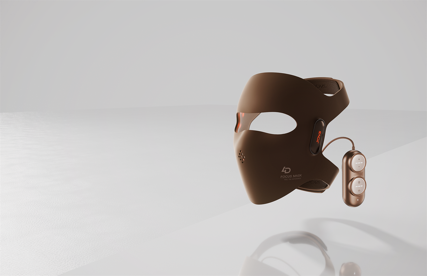 c4d，octane，Beauty makeup，Gehu，face shield，Product rendering，