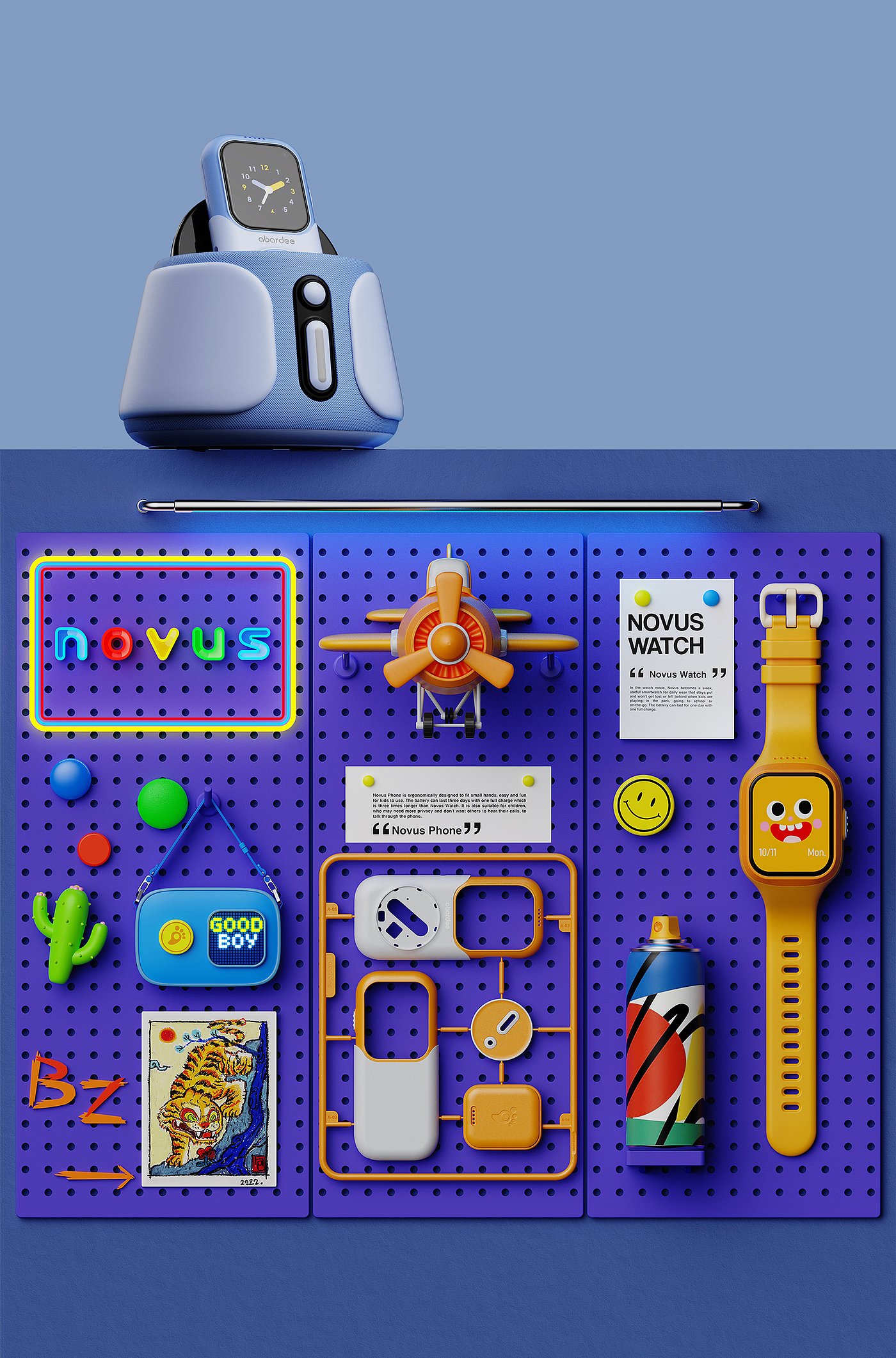 Children's smart wear，Children's Watch，Children's mobile phone，Desktop robot，Child Location Communicator，Modular design，