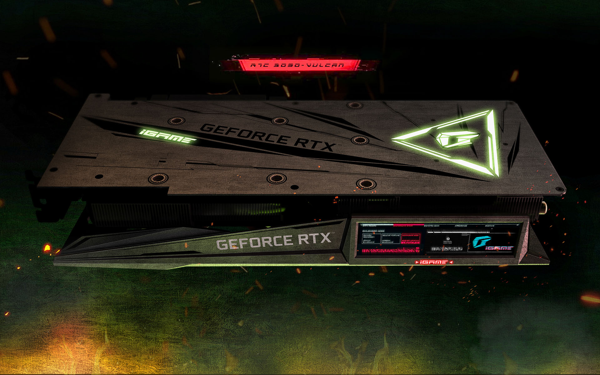 NVIDIA，3090，Seven Rainbows Vulcan，iGame Vulcan，