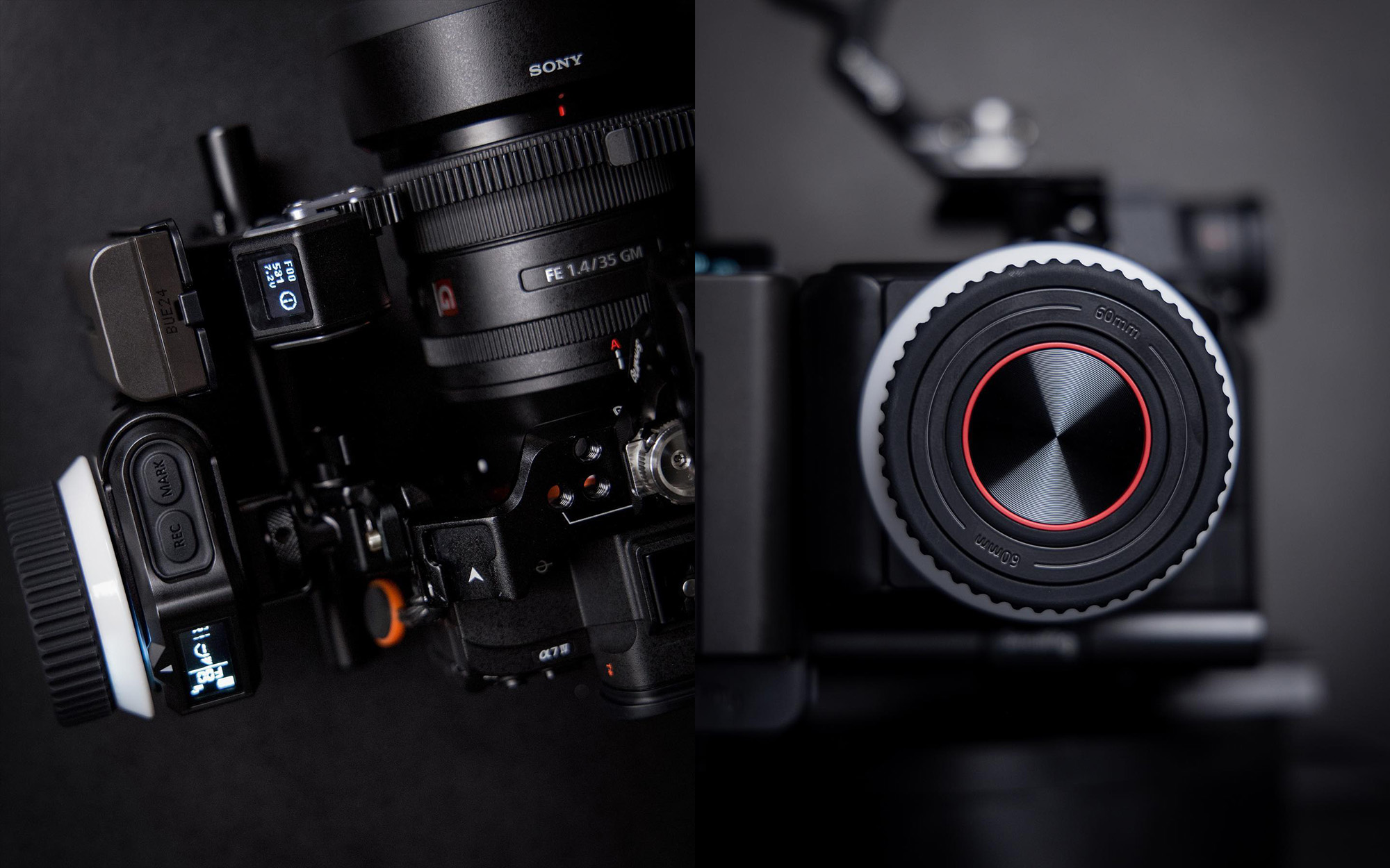 Wireless follow-focus system，modularization，Focus follower，