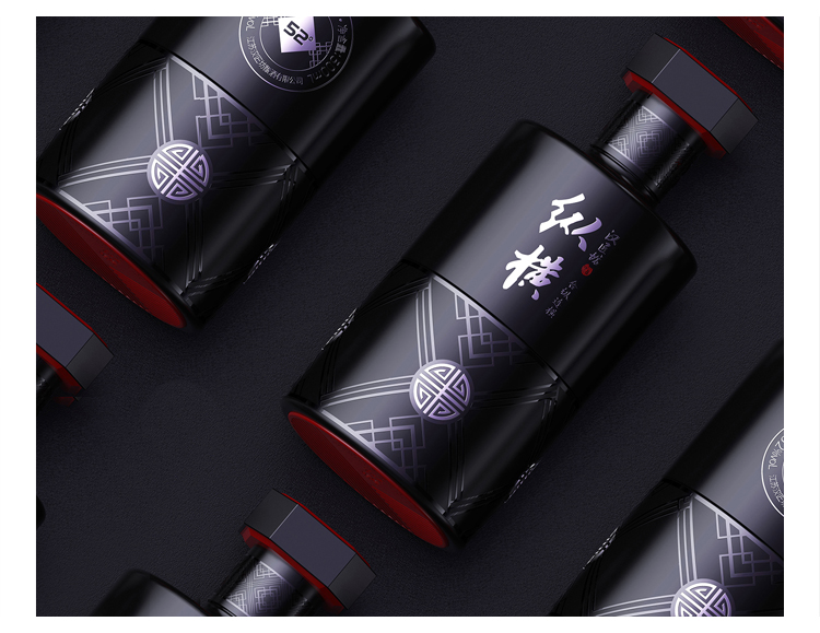 Wine bottle design，traditional culture，High end brand，