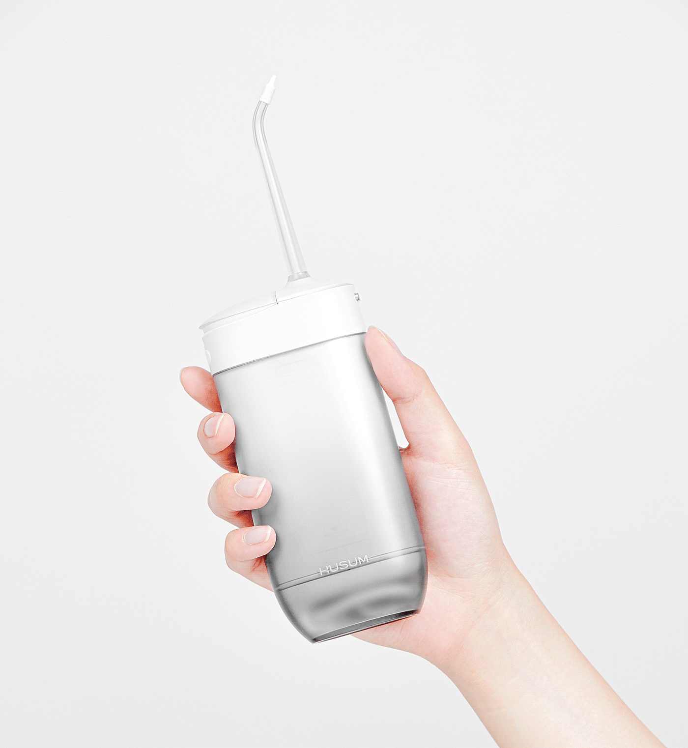 oral irrigator，clean，spiral curve structure，white，