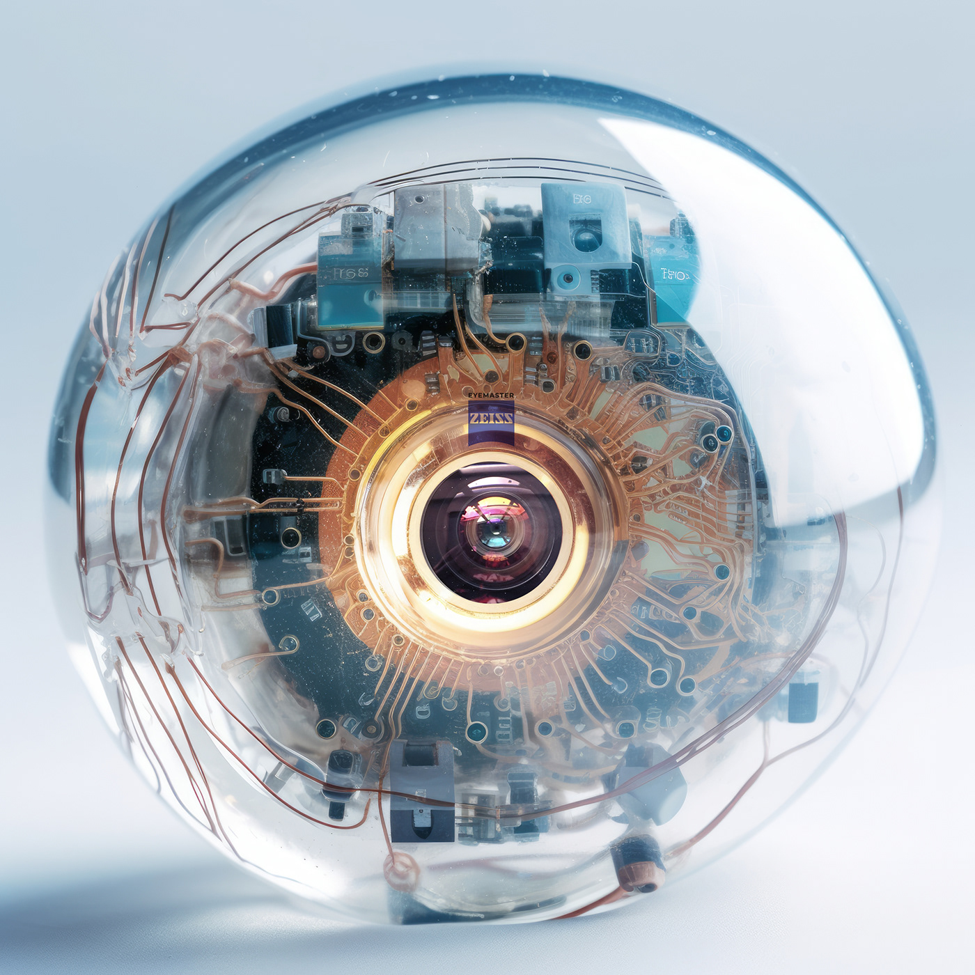 artificial intelligence，Digital art，transparent，