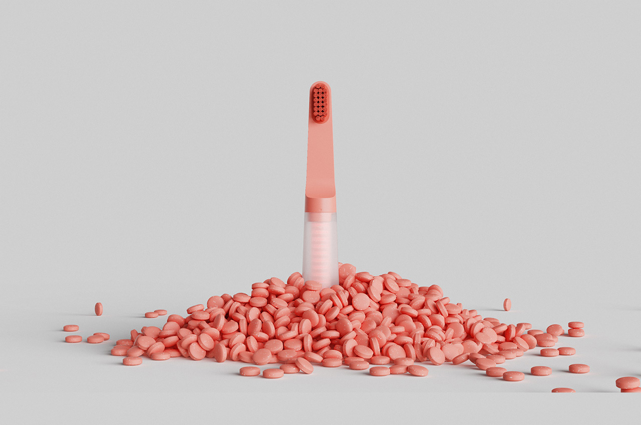 toothbrush，modularization，Creative design，